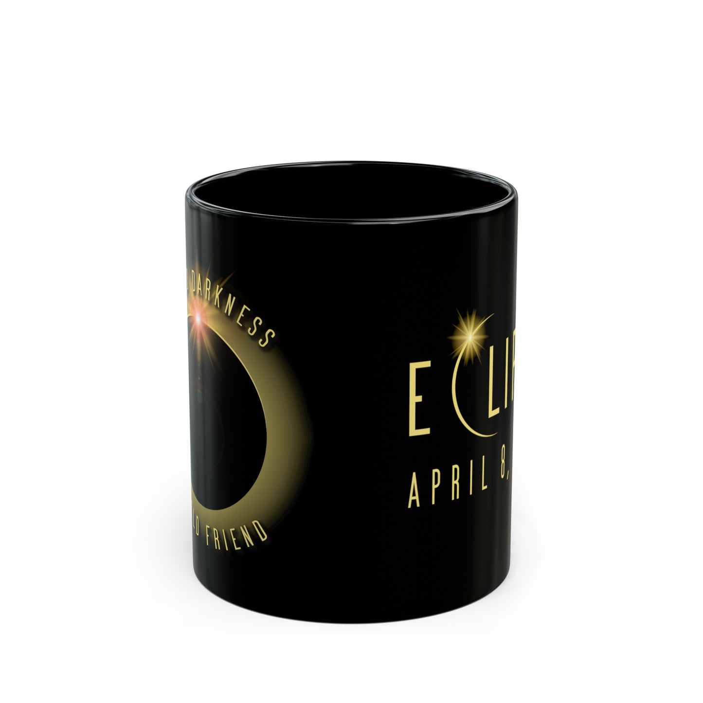 ECLIPSE CELEBRATION Black Mug (11oz, 15oz)