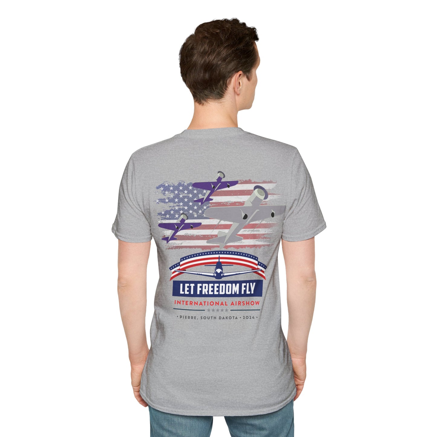 Let Freedom Fly Official T-Shirt V2 Unisex Softstyle T-Shirt