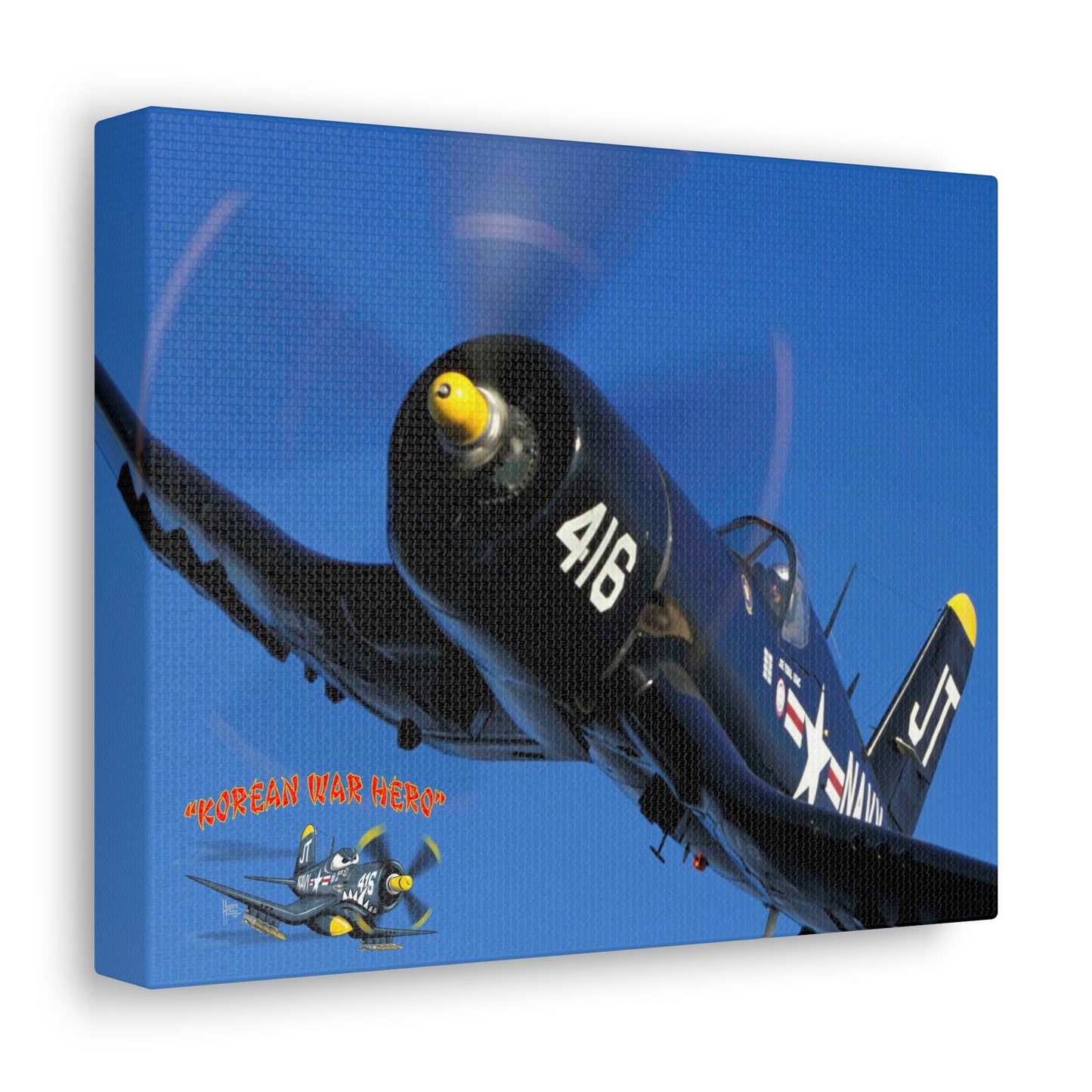 Korean War Hero Canvas Gallery Wrap
