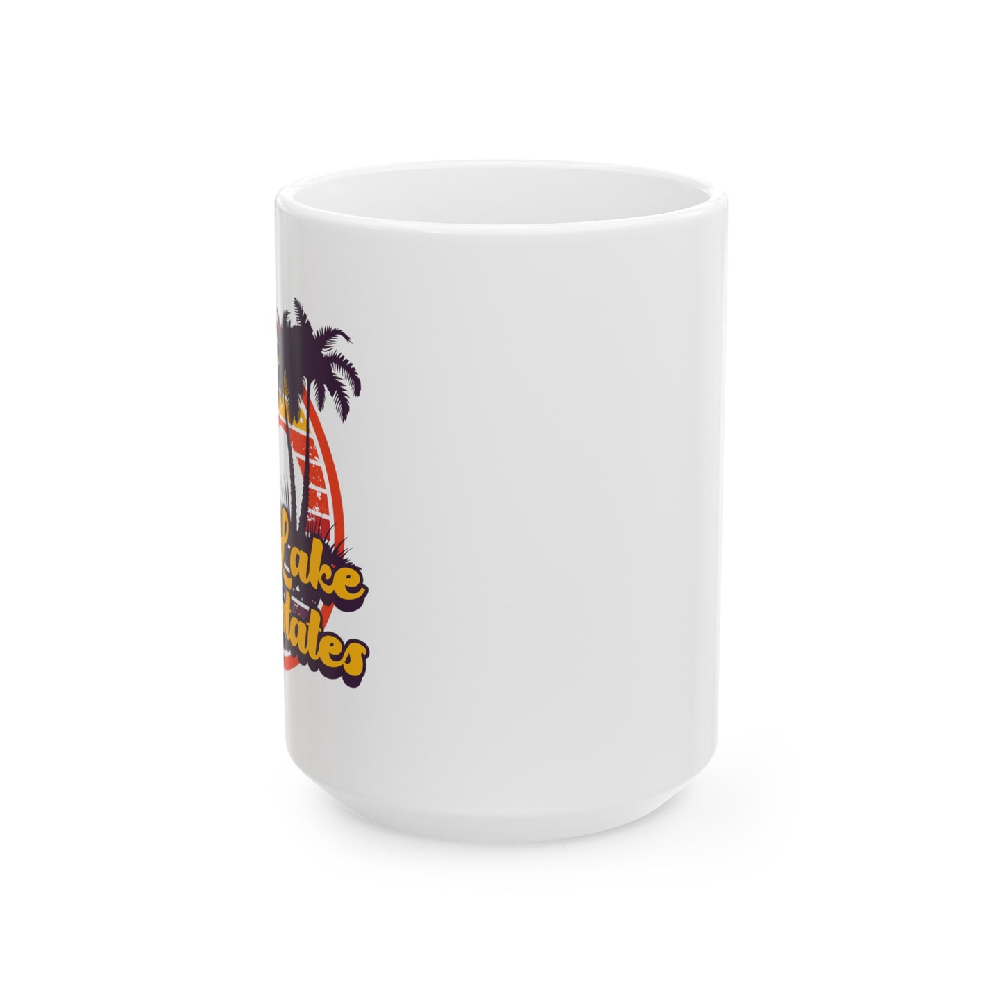 Ivy Lake Estates Retro Ceramic Mug, (15oz)