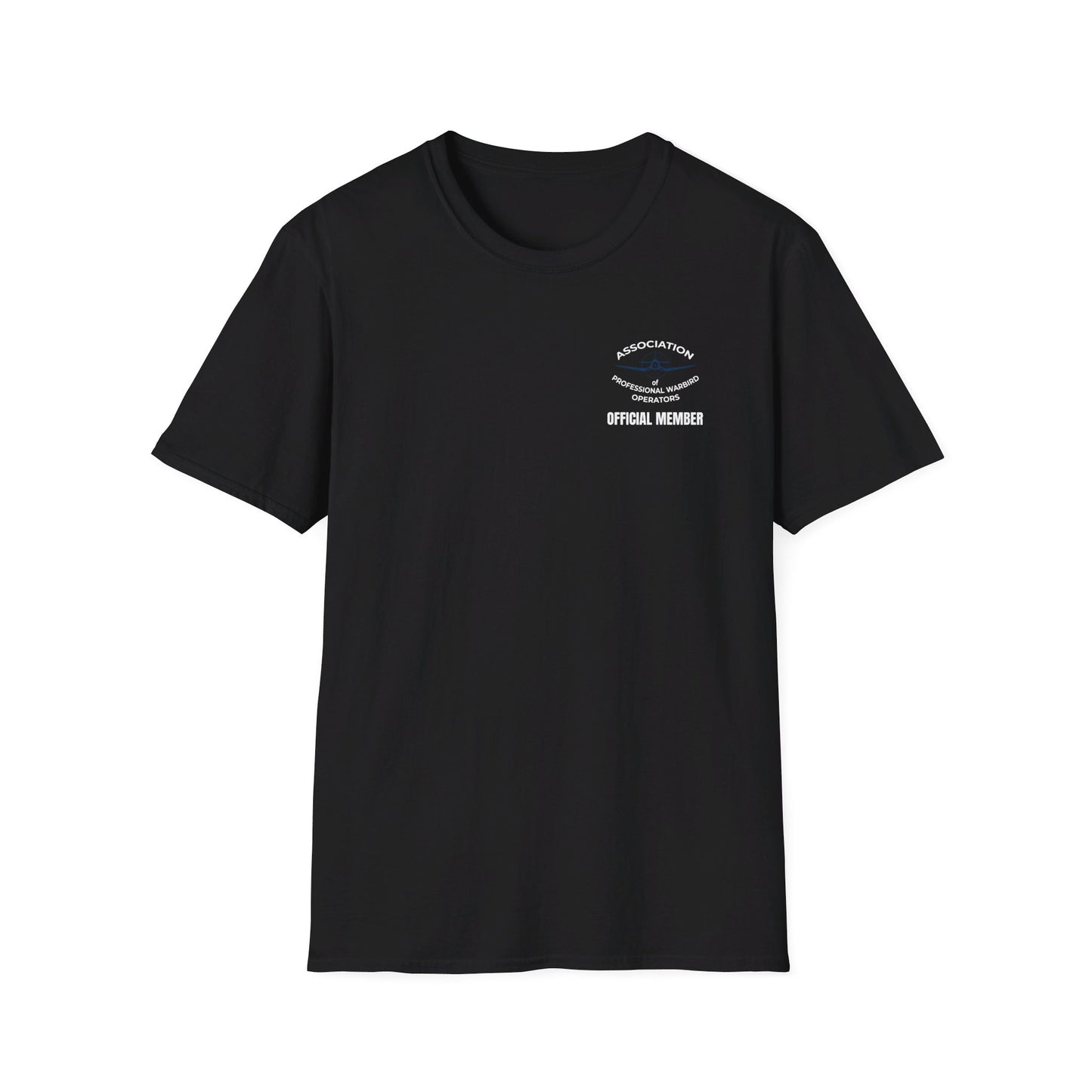 APWO P-40 Warhawk Member T-Shirt Unisex Softstyle T-Shirt