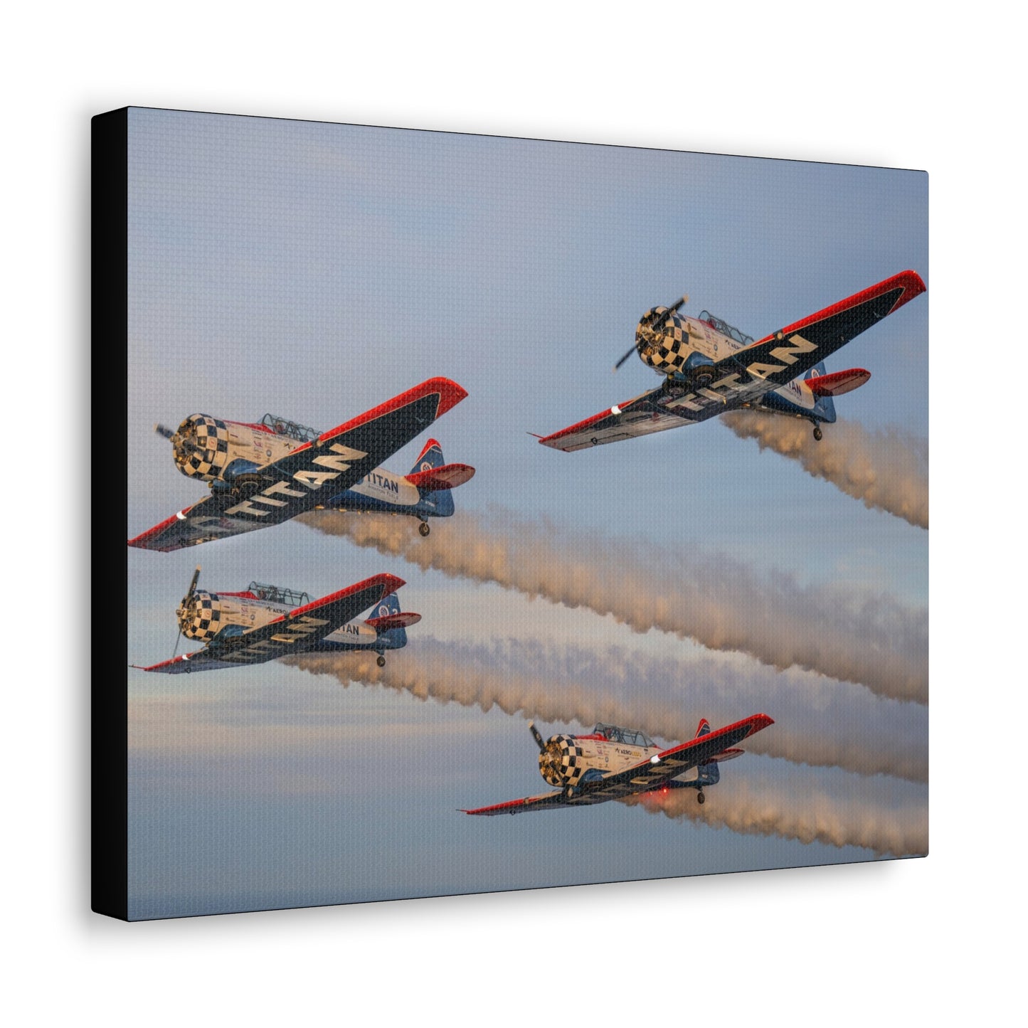 "TITAN Team Rising" Canvas Gallery Wrap