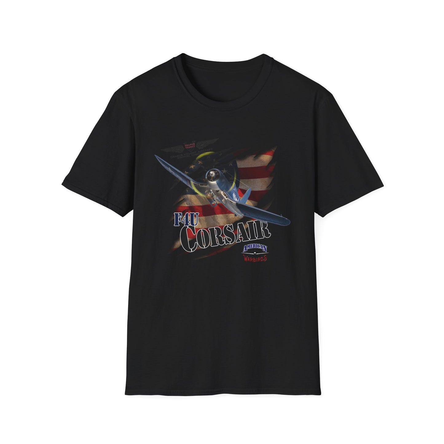 American Warbirds F4U Corsair Unisex Tri-Blend Crew Tee