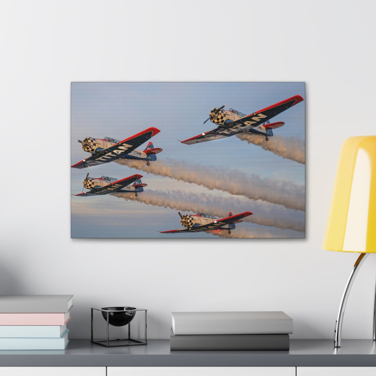 "TITAN Team Rising" Canvas Gallery Wrap