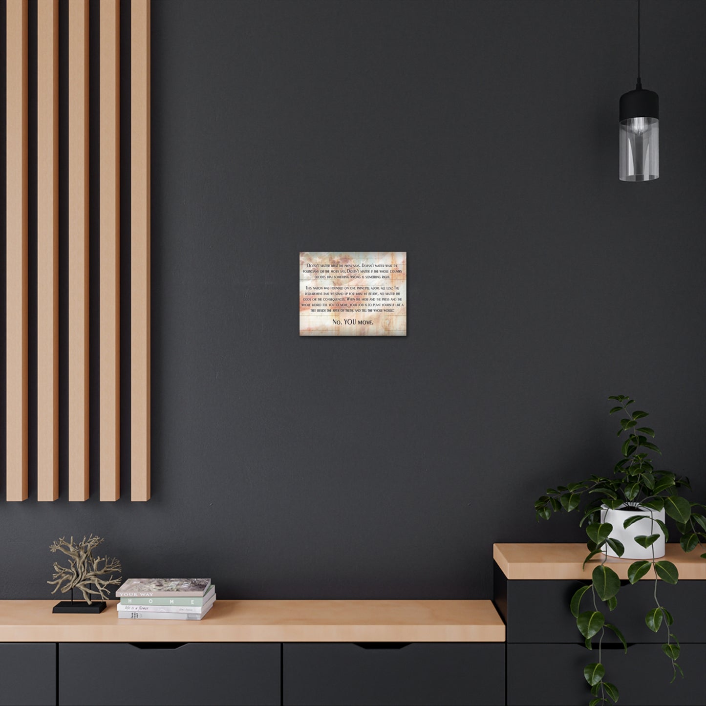 YOU MOVE Canvas Gallery Wrap