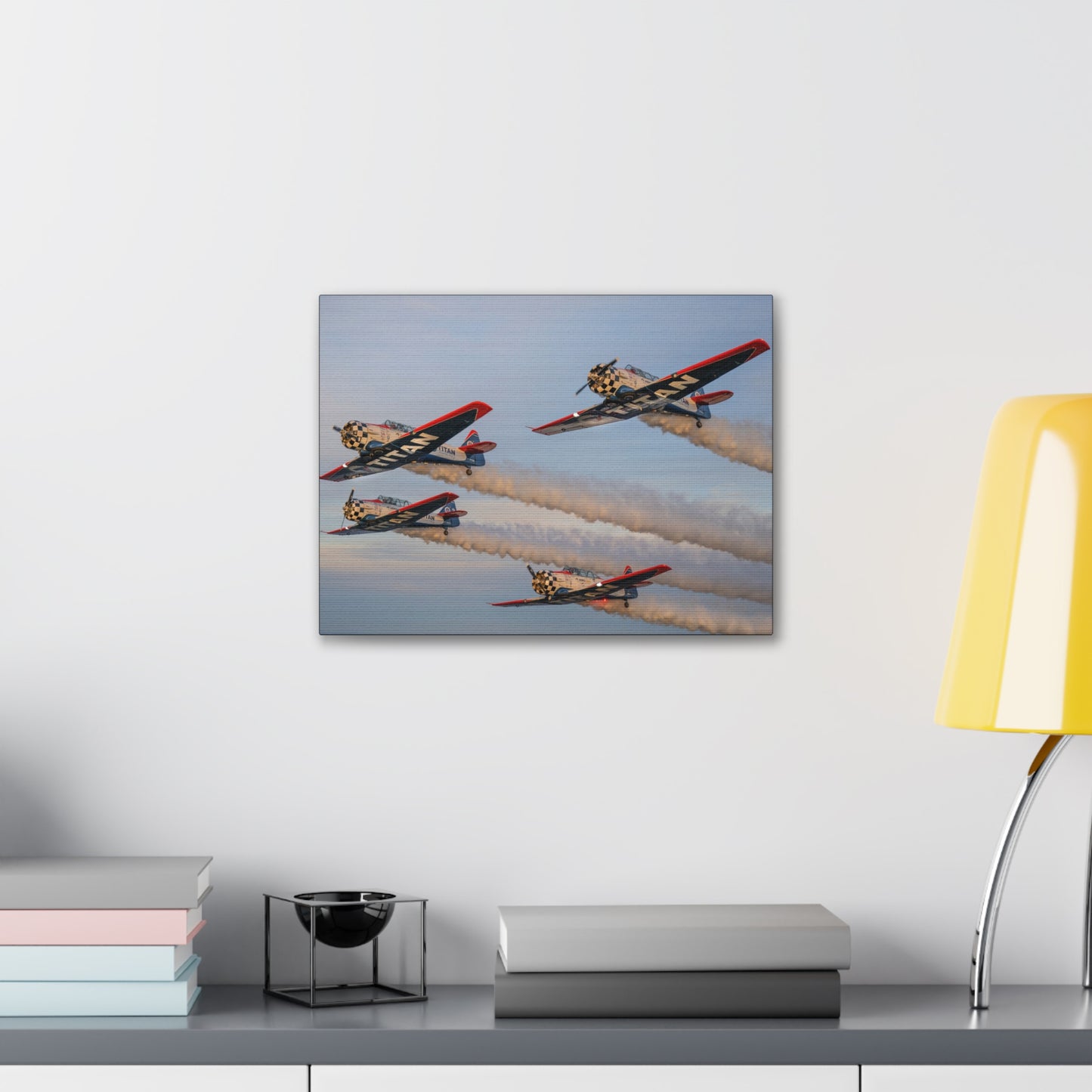 "TITAN Team Rising" Canvas Gallery Wrap