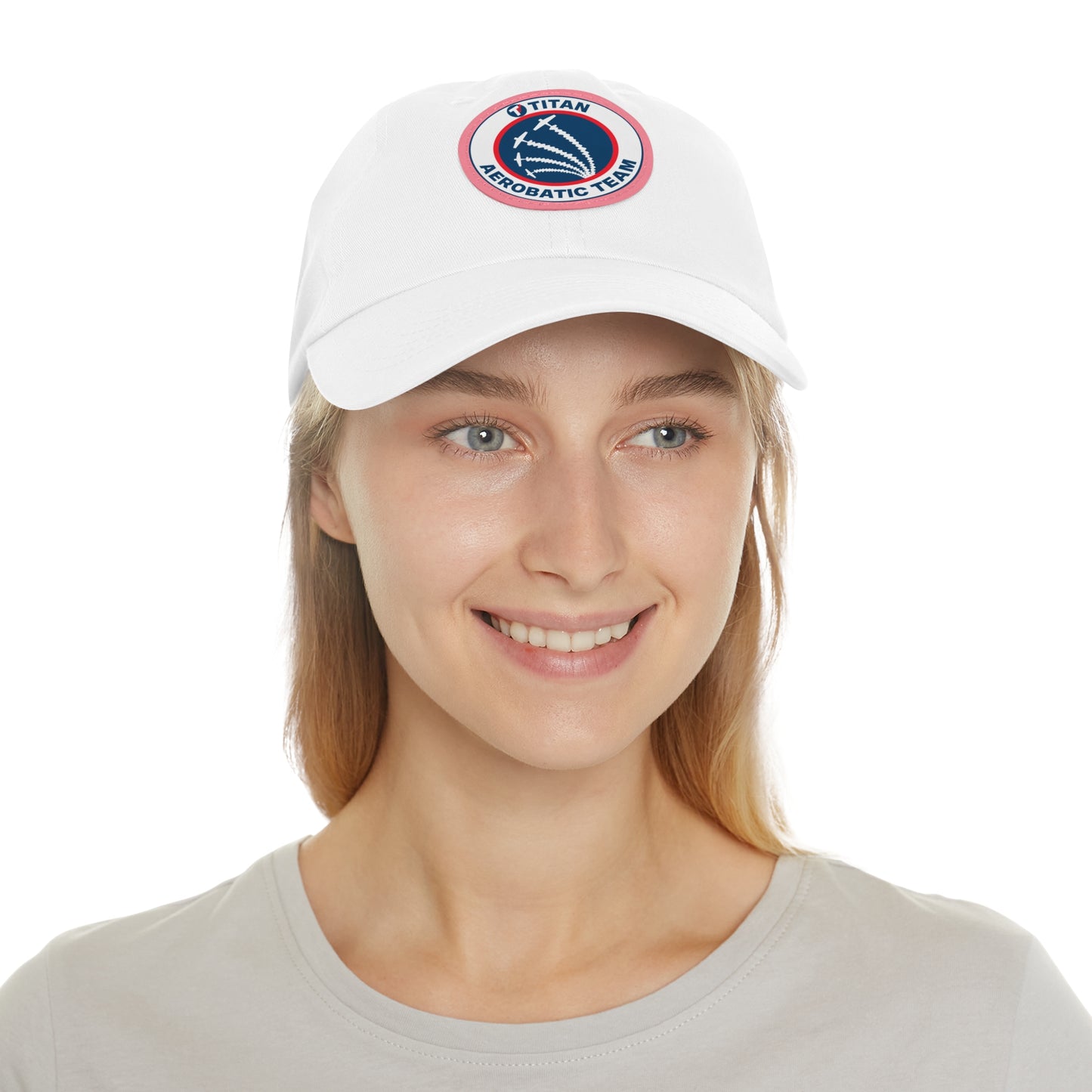 TITAN Aerobatic Team Ball Cap with Leather Patch (Round)