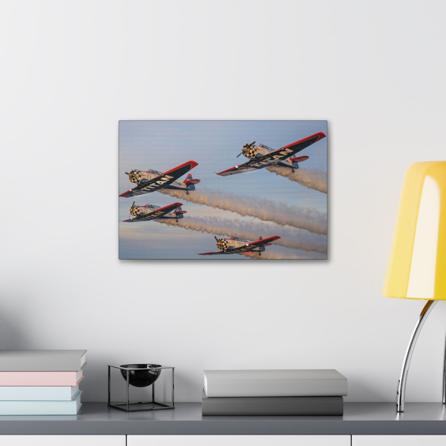 "TITAN Team Rising" Canvas Gallery Wrap