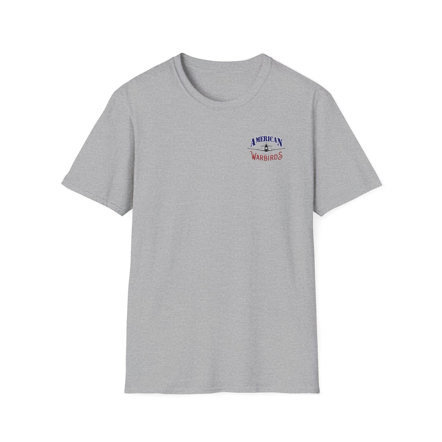 American Warbirds P-40 Warhawk T-Shirt Unisex Softstyle T-Shirt