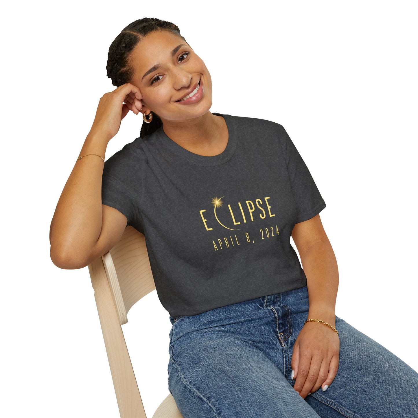 ECLIPSE CELEBRATION Super Soft Unisex Tri-Blend Crew Tee