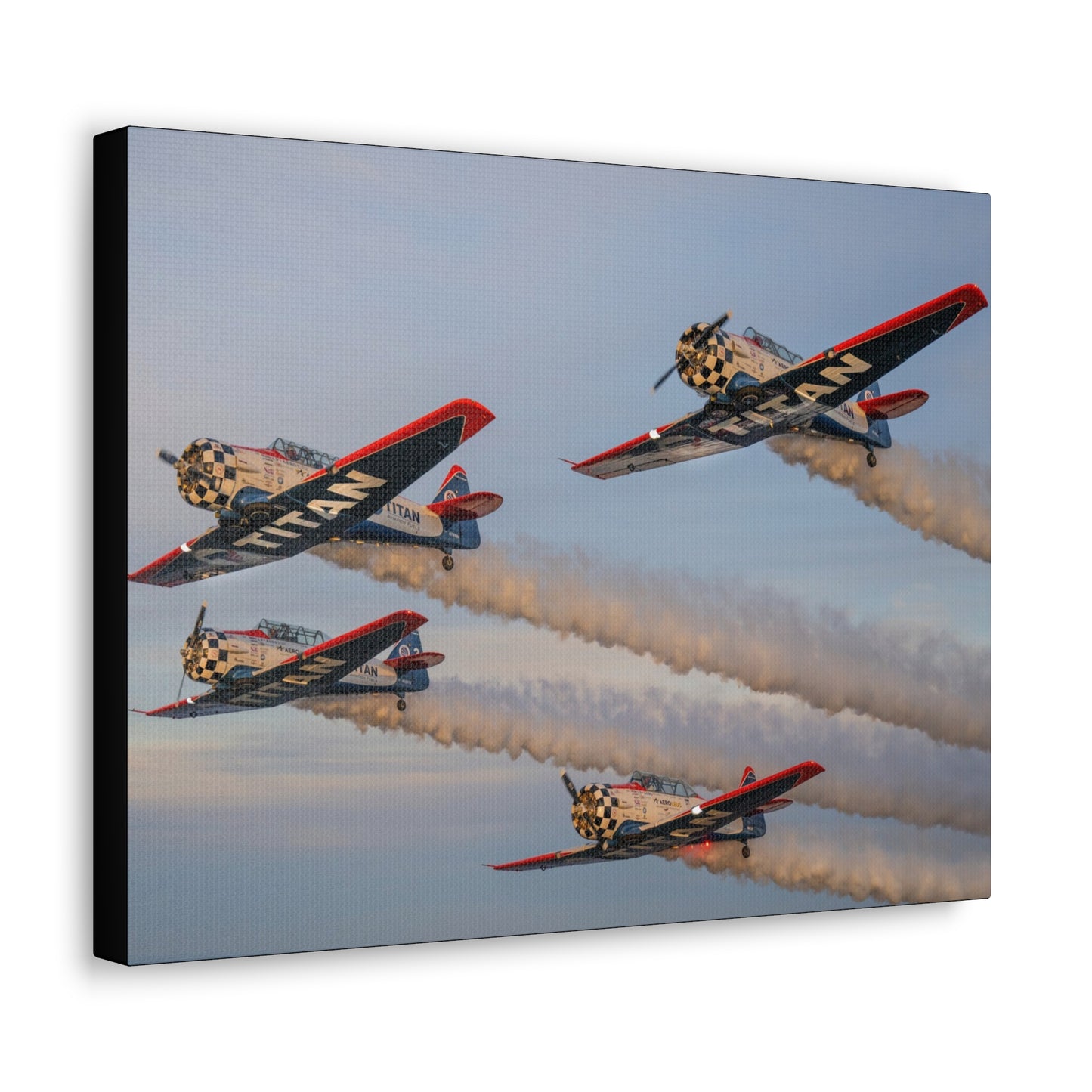 "TITAN Team Rising" Canvas Gallery Wrap