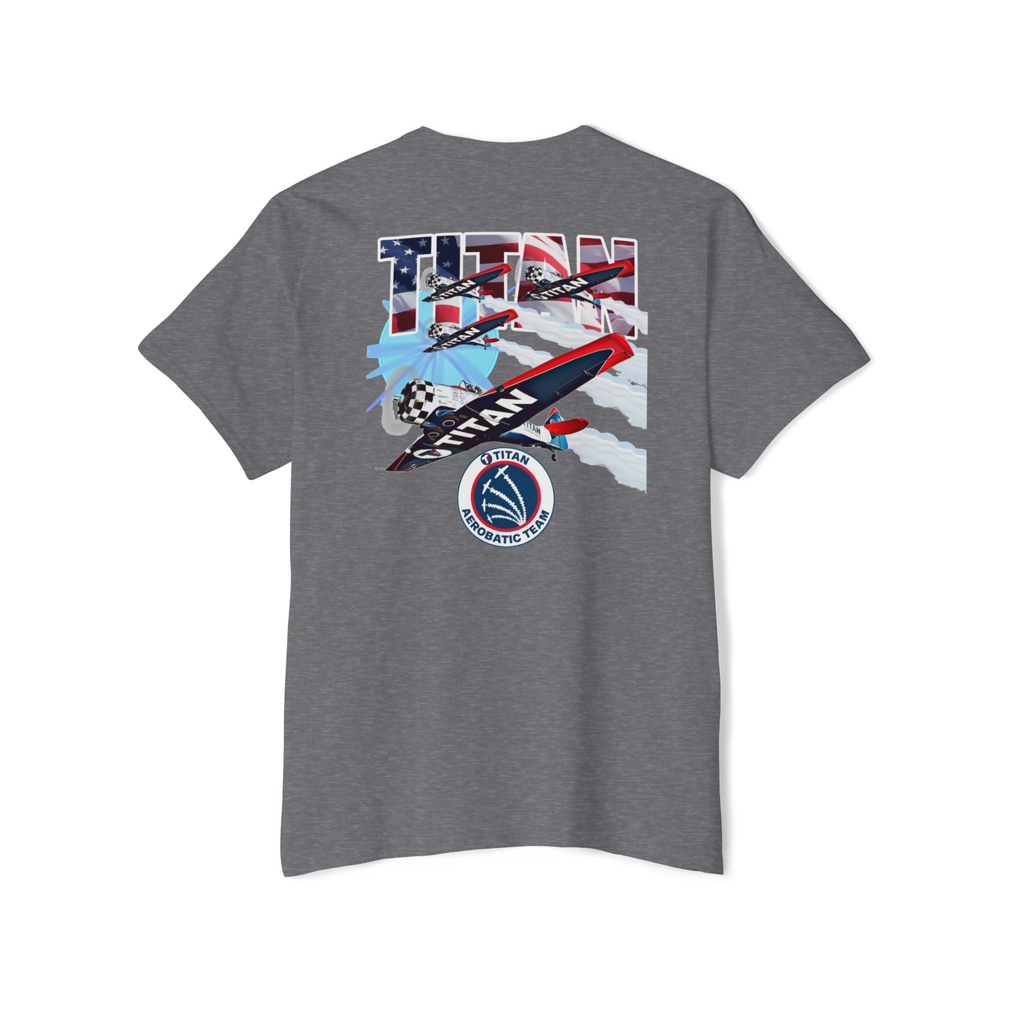 TITAN Aerobatic Team Pocket Tee Unisex Heavy Cotton Pocket Tee