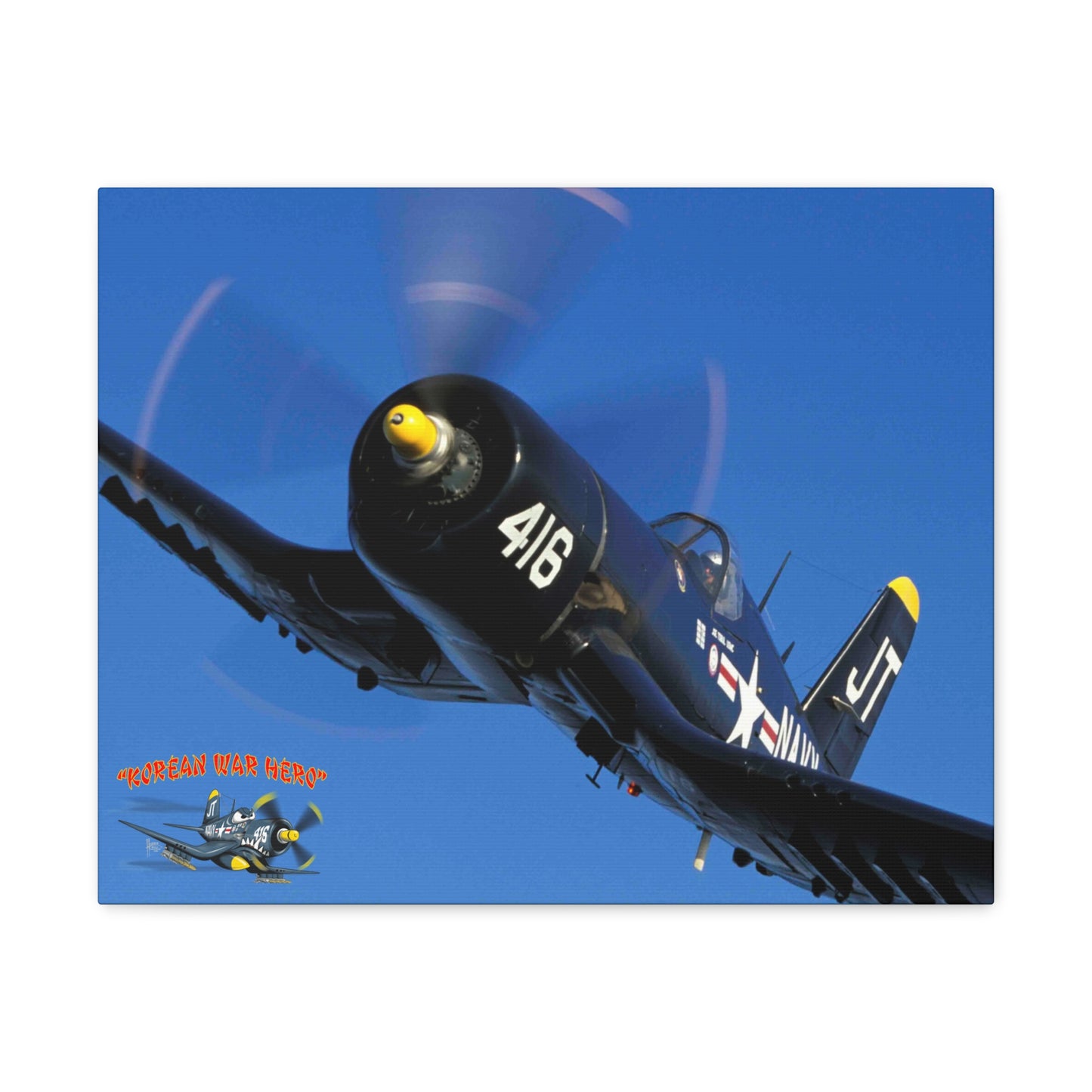 Korean War Hero Canvas Gallery Wrap