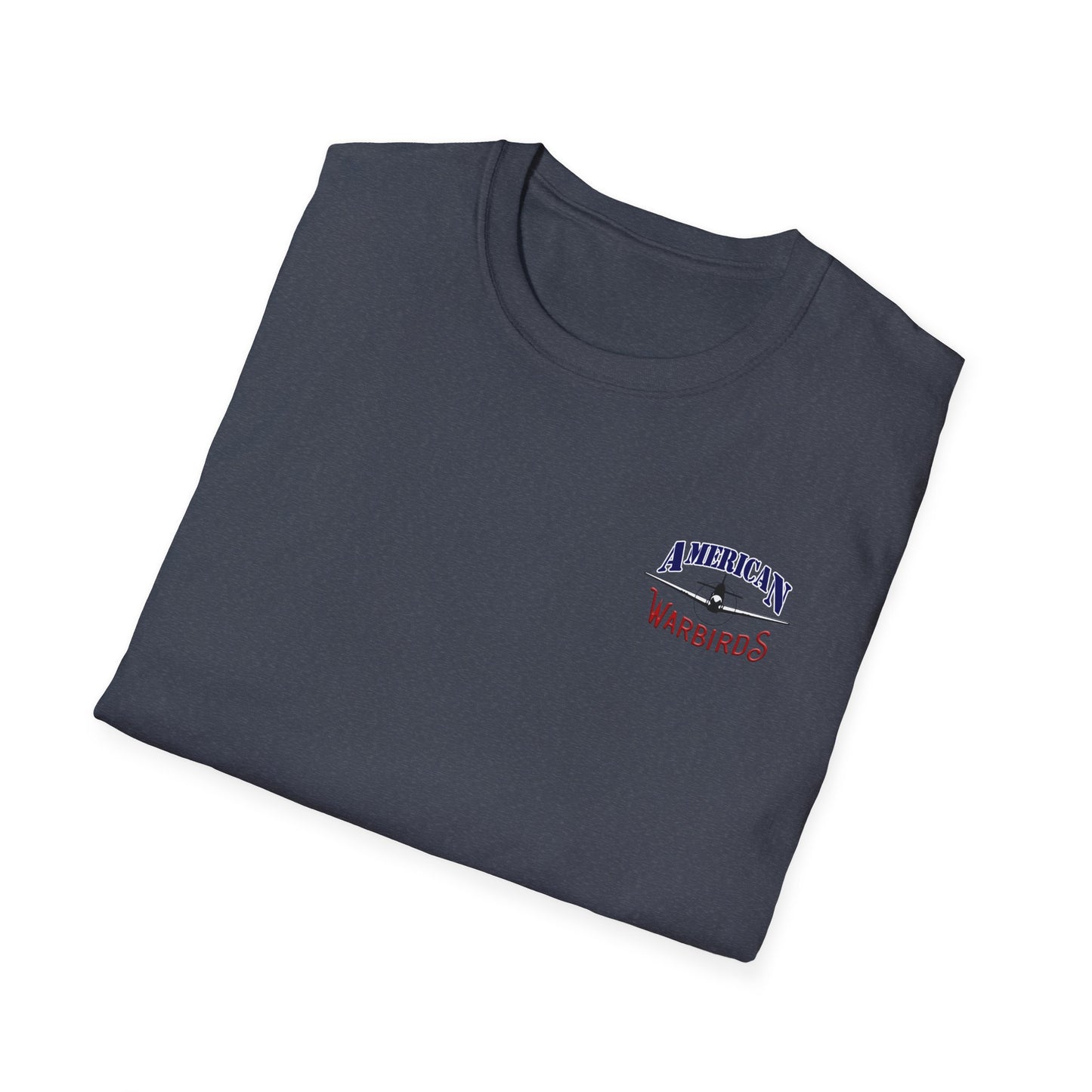 American Warbirds P-40 Warhawk T-Shirt Unisex Softstyle T-Shirt