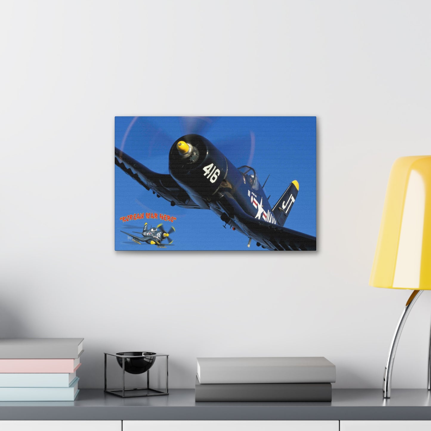Korean War Hero Canvas Gallery Wrap