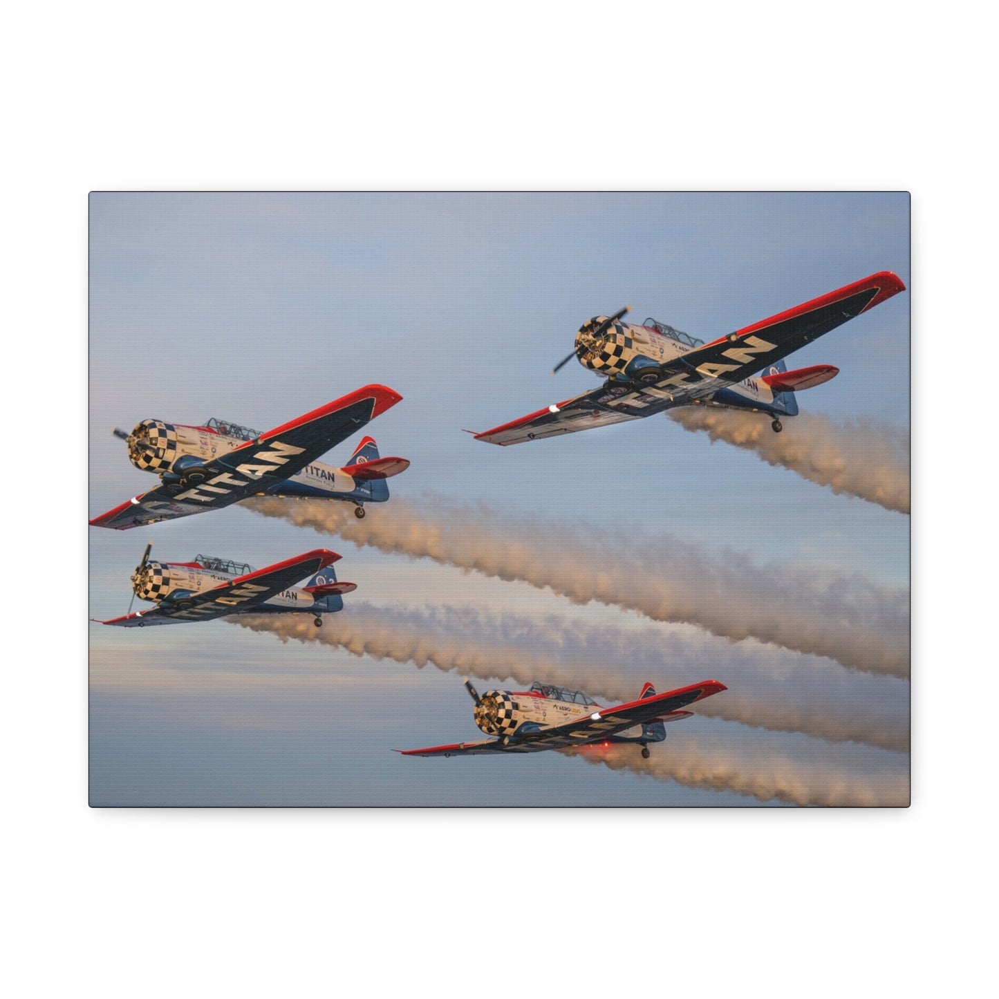 "TITAN Team Rising" Canvas Gallery Wrap