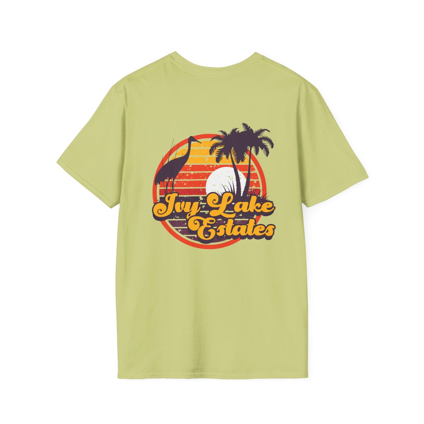 Ivy Lake Estates Resident Retro Unisex Softstyle T-Shirt