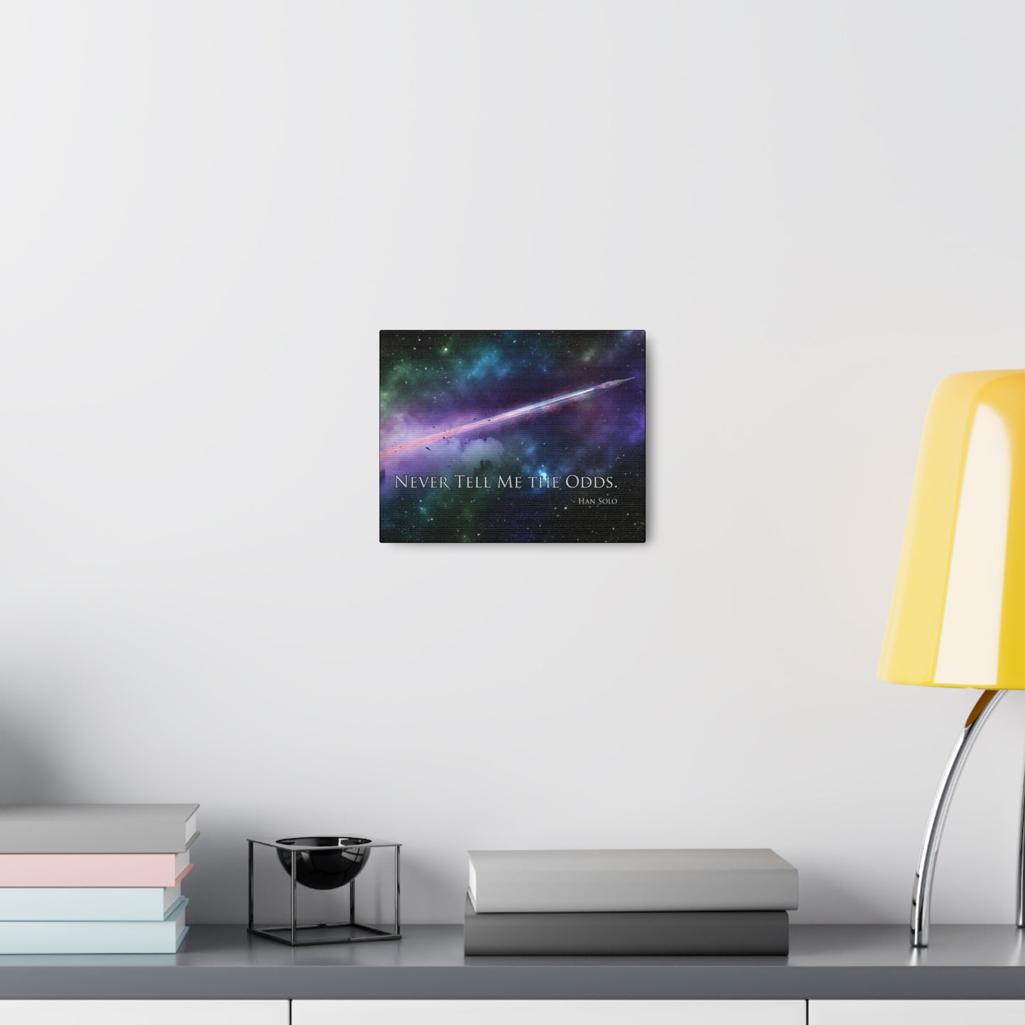 Never Tell Me the Odds Canvas Gallery Wrap