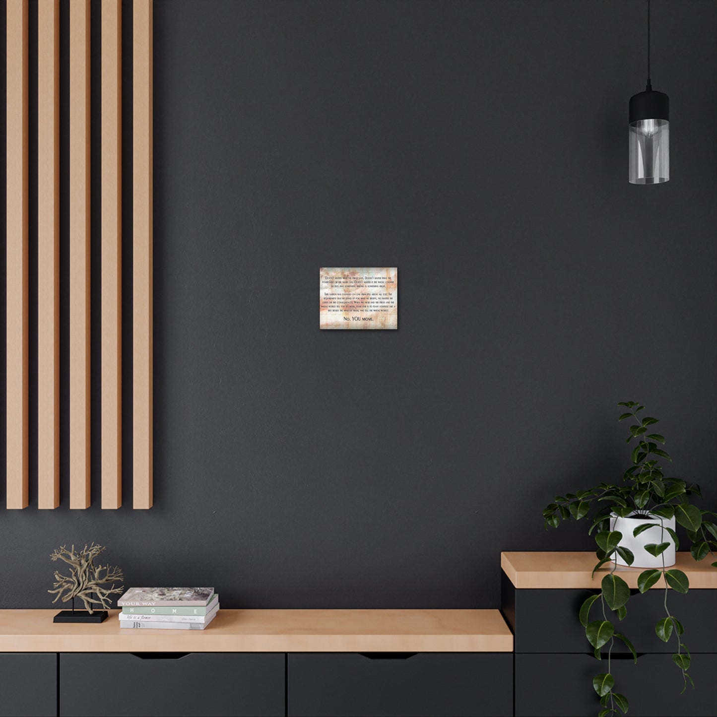 YOU MOVE Canvas Gallery Wrap