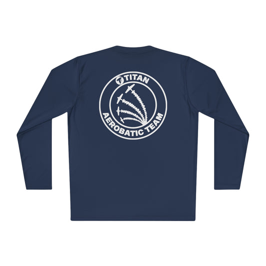TITAN Aerobatic Team Moisture Wicking Lightweight Long Sleeve Tee