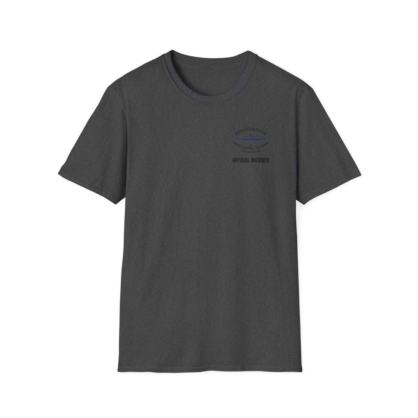 APWO P-38 Lightning Member T-Shirt Unisex Softstyle T-Shirt