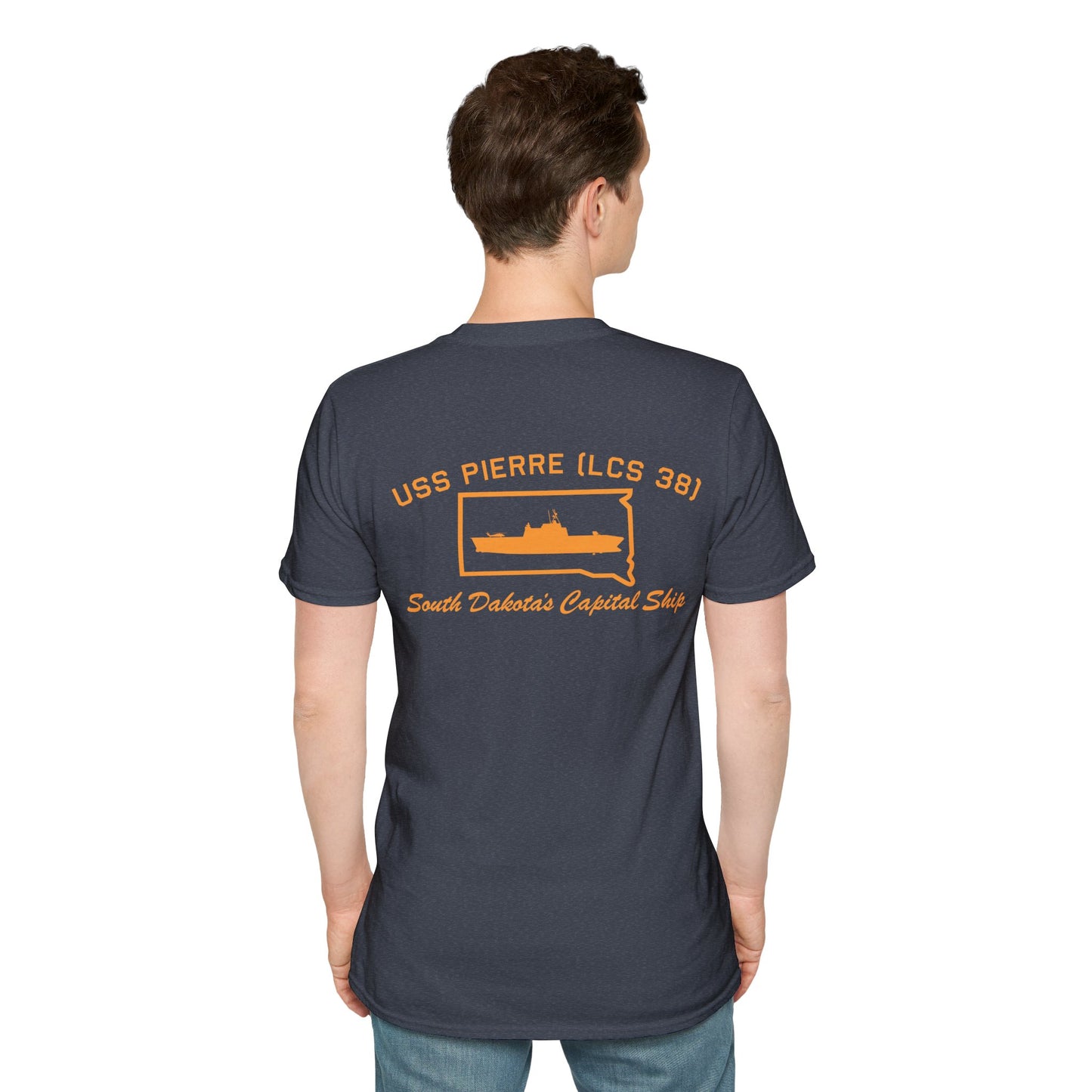 USS Pierre LCS-38 Commission Unisex Softstyle T-Shirt
