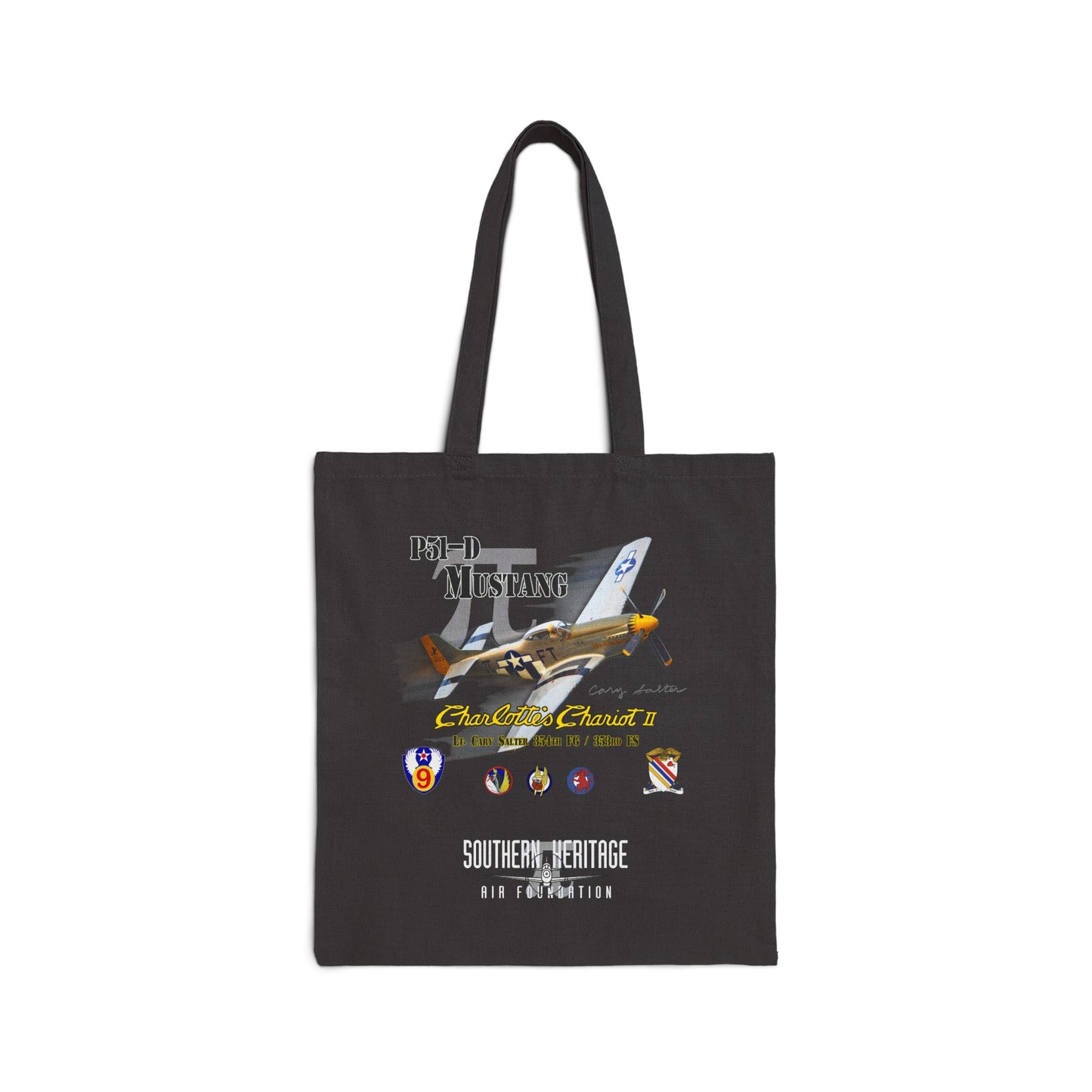 Southern Heritage Aviation Foundation Cotton Canvas Tote Bag