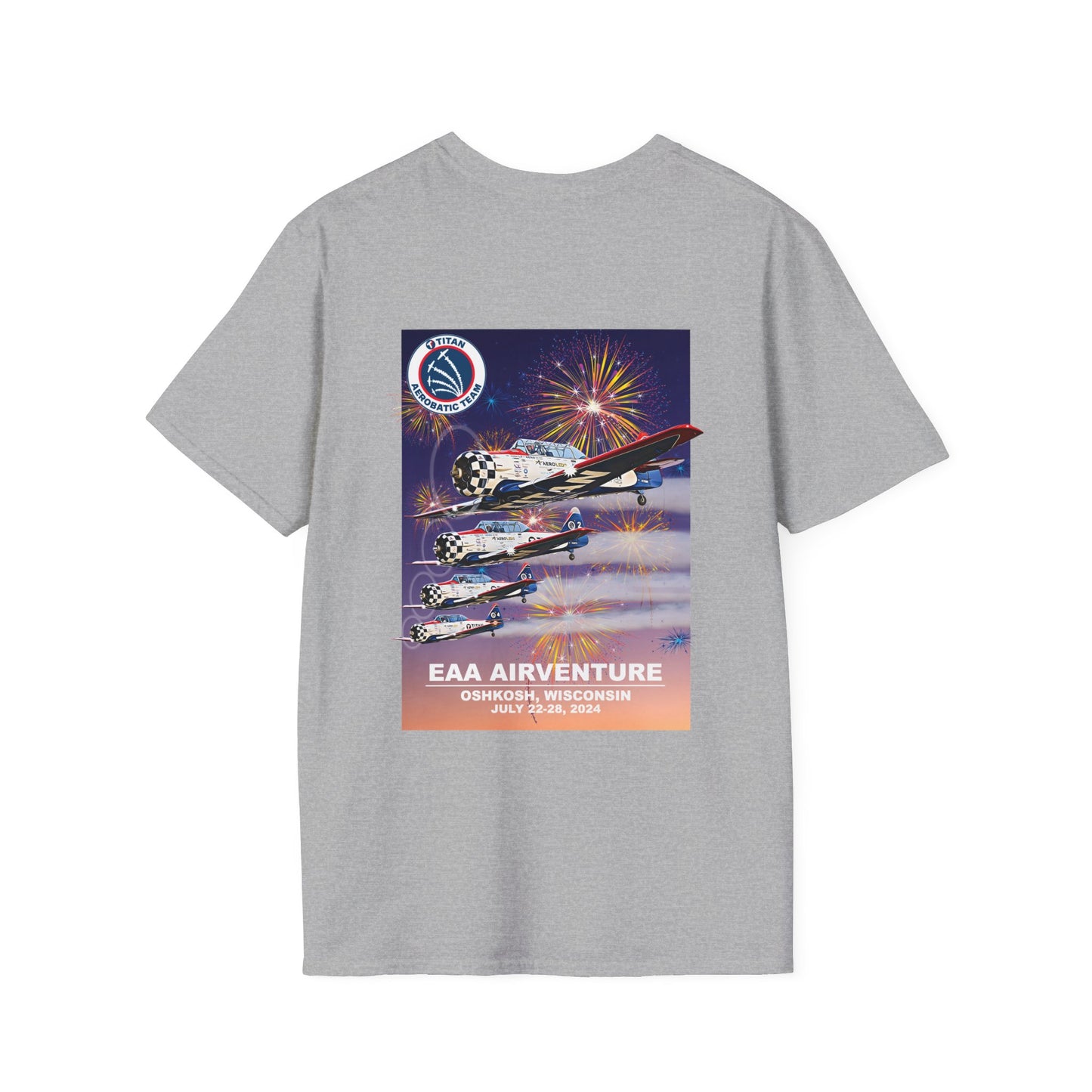 TITAN Aerobatic Team AirVenture Special Edition Shirt Unisex Softstyle T-Shirt Version 2