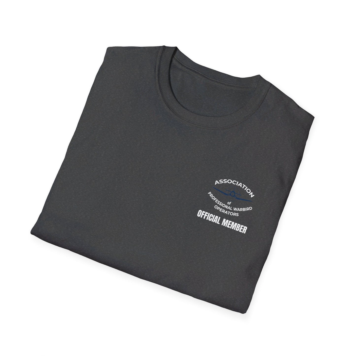 APWO P-40 Warhawk Member T-Shirt Unisex Softstyle T-Shirt