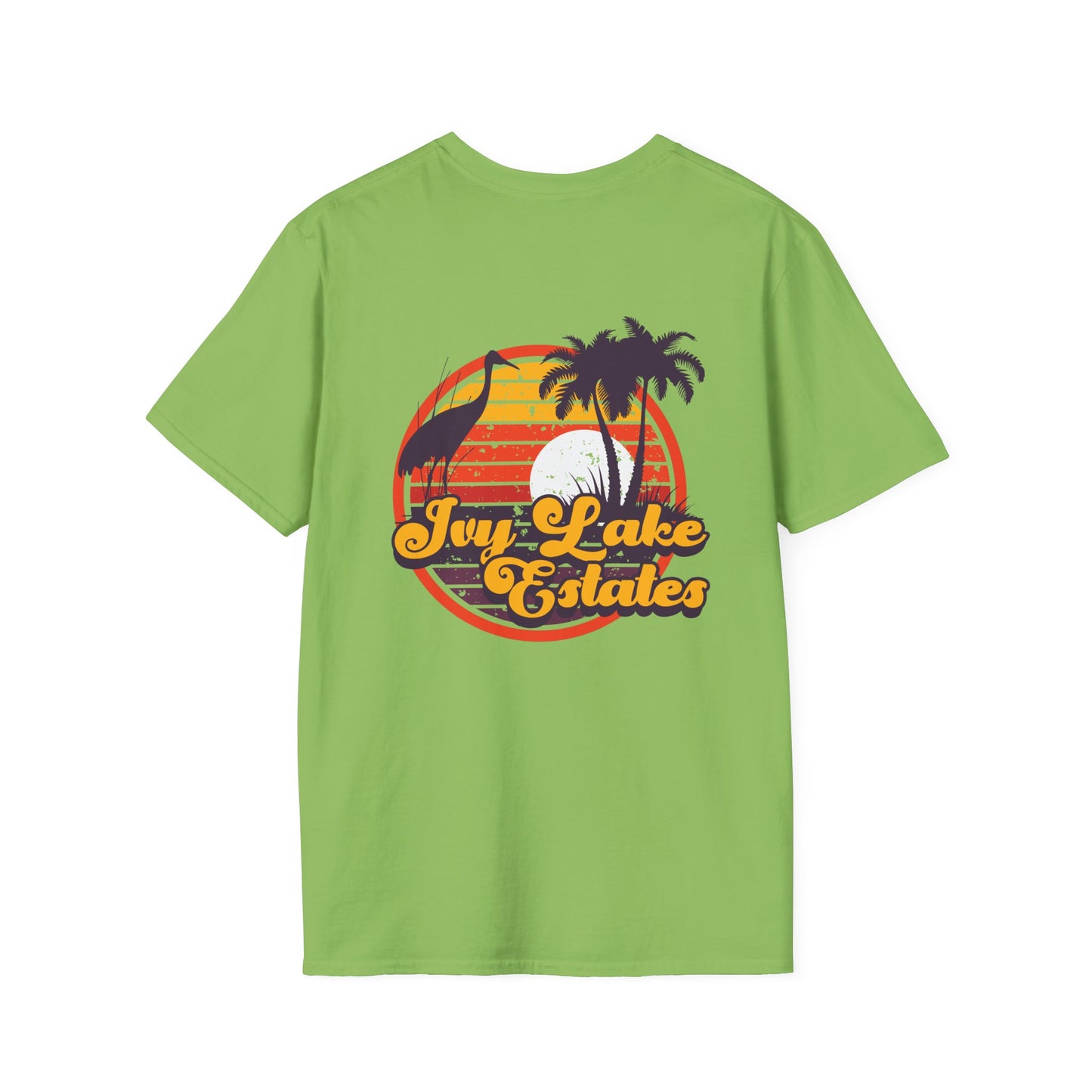 Ivy Lake Estates Resident Retro Unisex Softstyle T-Shirt