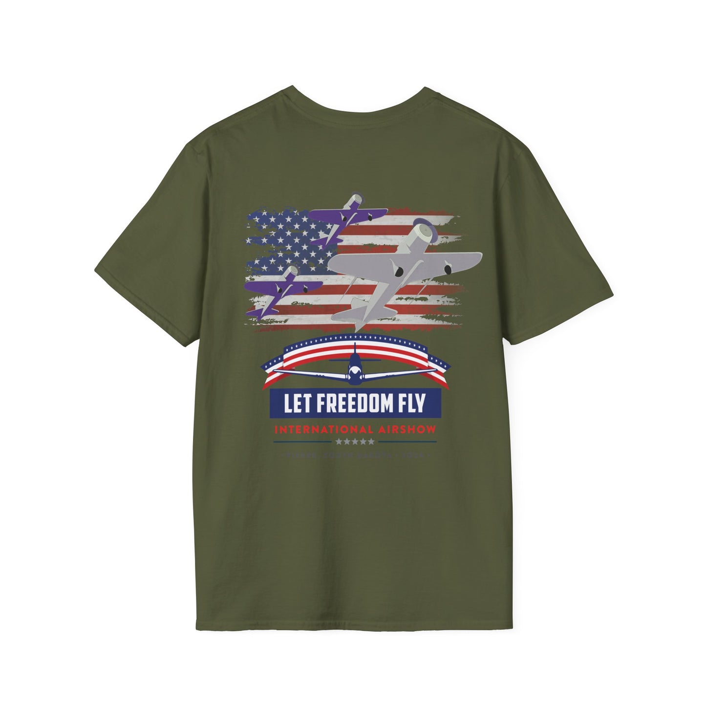 Let Freedom Fly Official T-Shirt V2 Unisex Softstyle T-Shirt