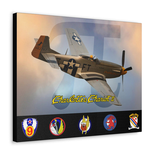 Southern Heritage Aviation Foundation Charlotte's Chariot II Canvas Gallery Wrap
