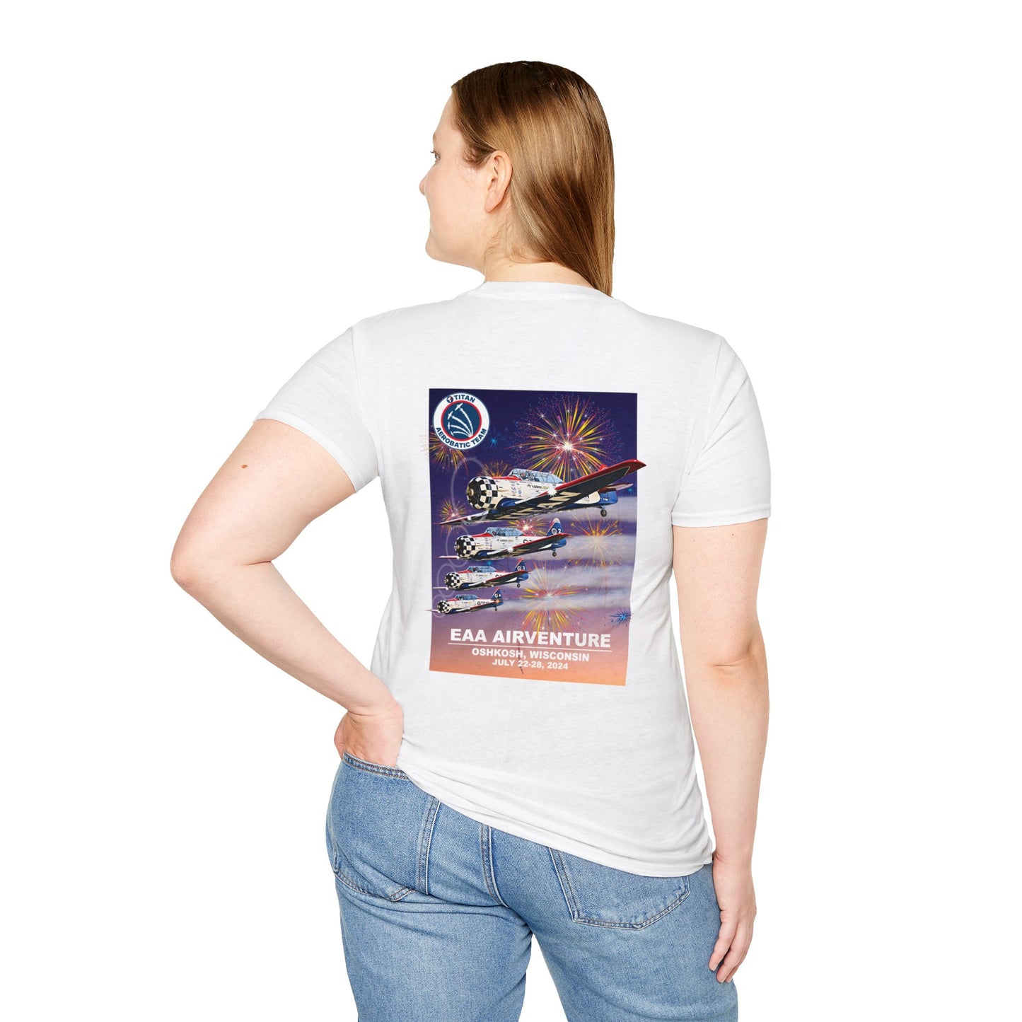 TITAN Aerobatic Team AirVenture Special Edition Shirt Unisex Softstyle T-Shirt Version 2