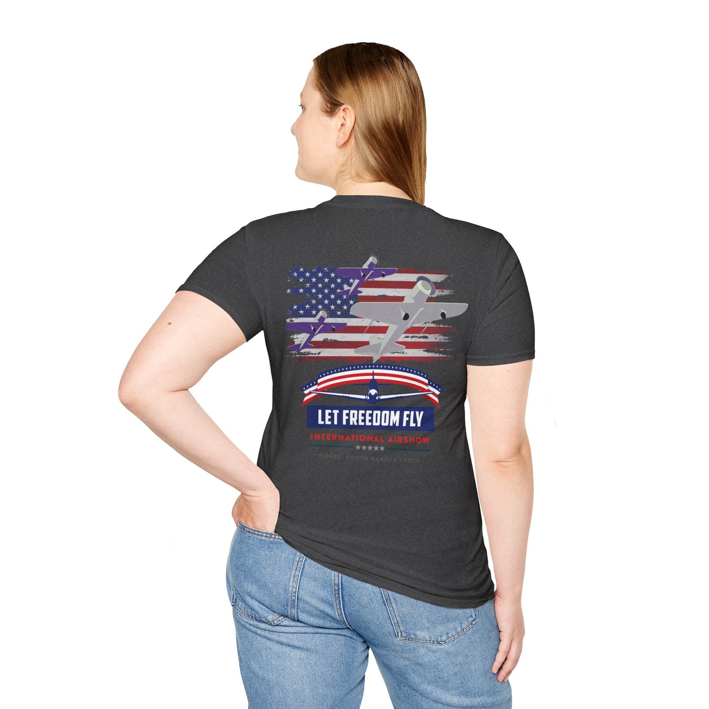 Let Freedom Fly Official T-Shirt V2 Unisex Softstyle T-Shirt