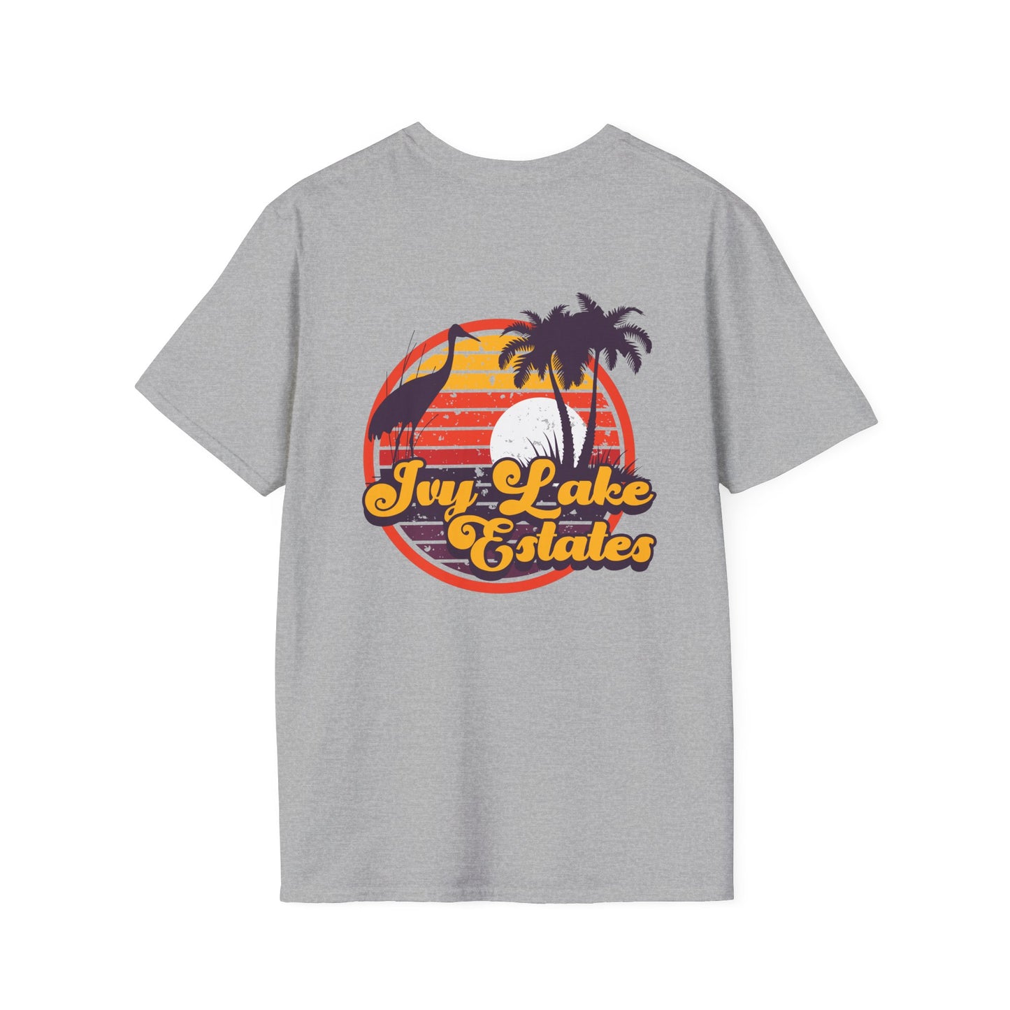 Ivy Lake Estates Resident Retro Unisex Softstyle T-Shirt