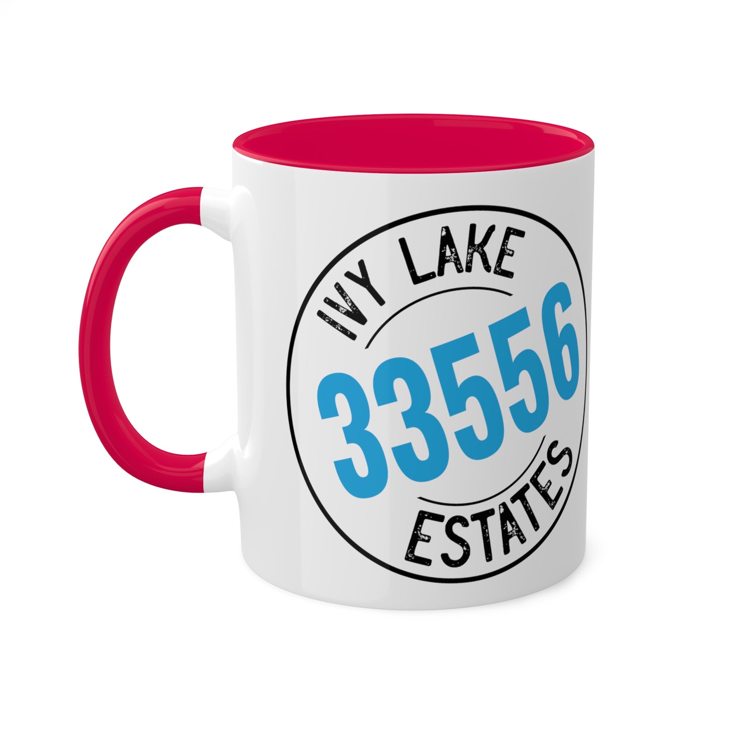 ILE 33556 Ivy Lake Estates Resident Colorful Mugs, 11oz