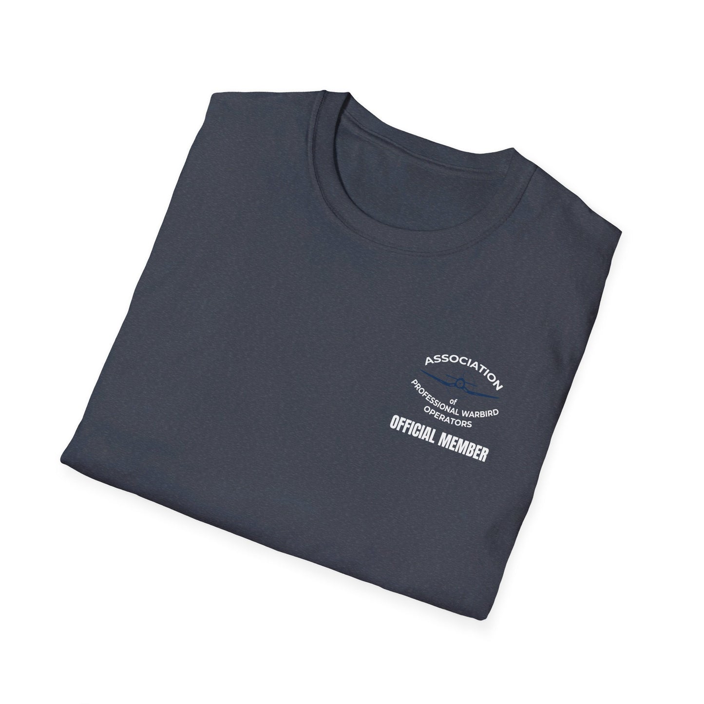 APWO P-40 Warhawk Member T-Shirt Unisex Softstyle T-Shirt