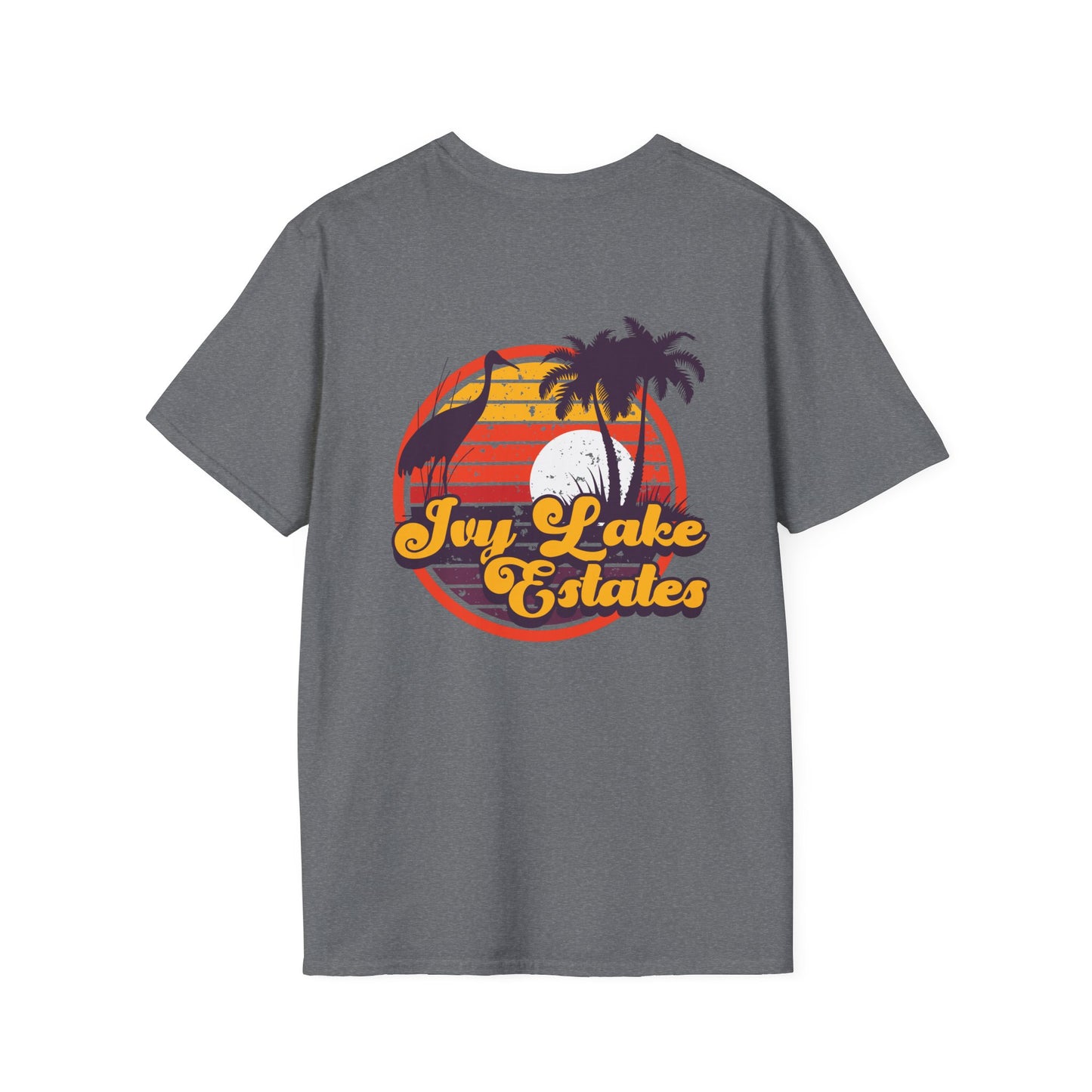 Ivy Lake Estates Resident Retro Unisex Softstyle T-Shirt