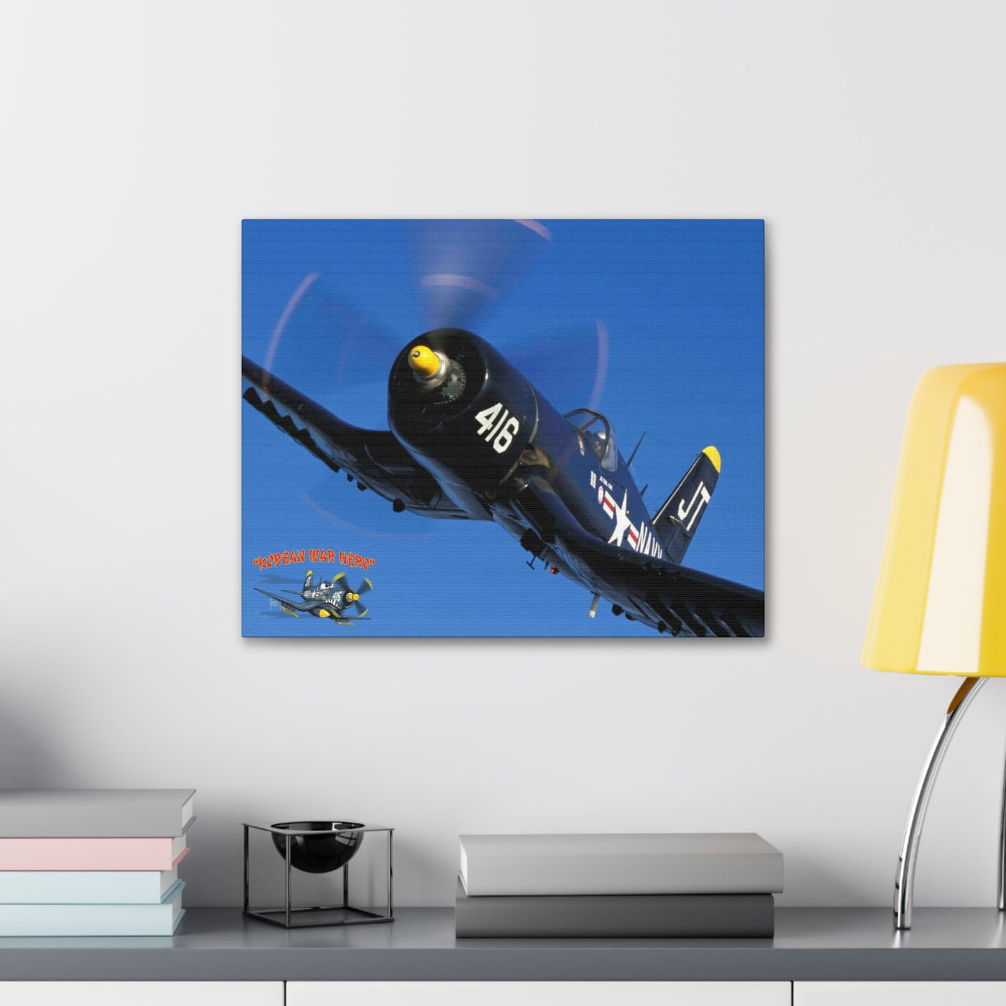 Korean War Hero Canvas Gallery Wrap