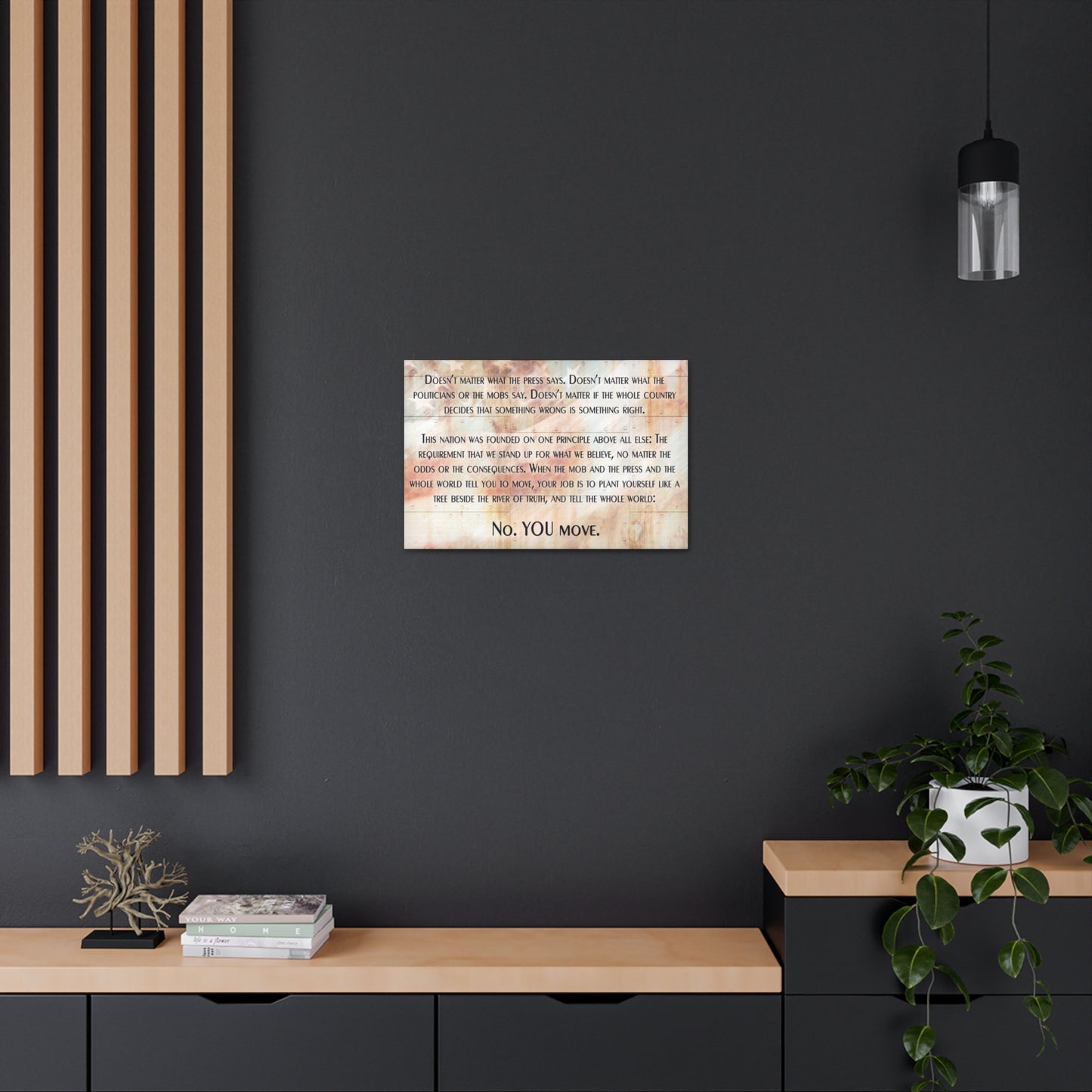 YOU MOVE Canvas Gallery Wrap