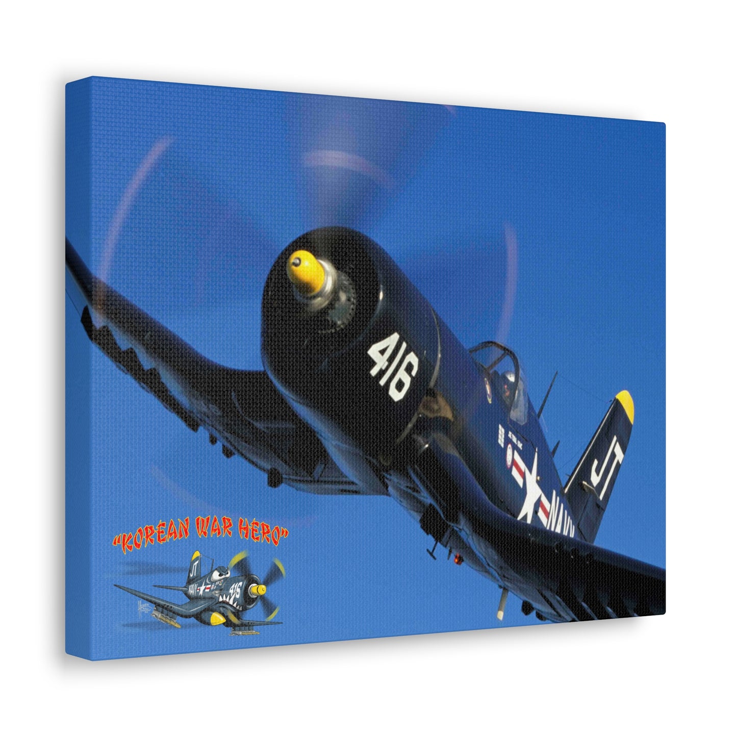 Korean War Hero Canvas Gallery Wrap