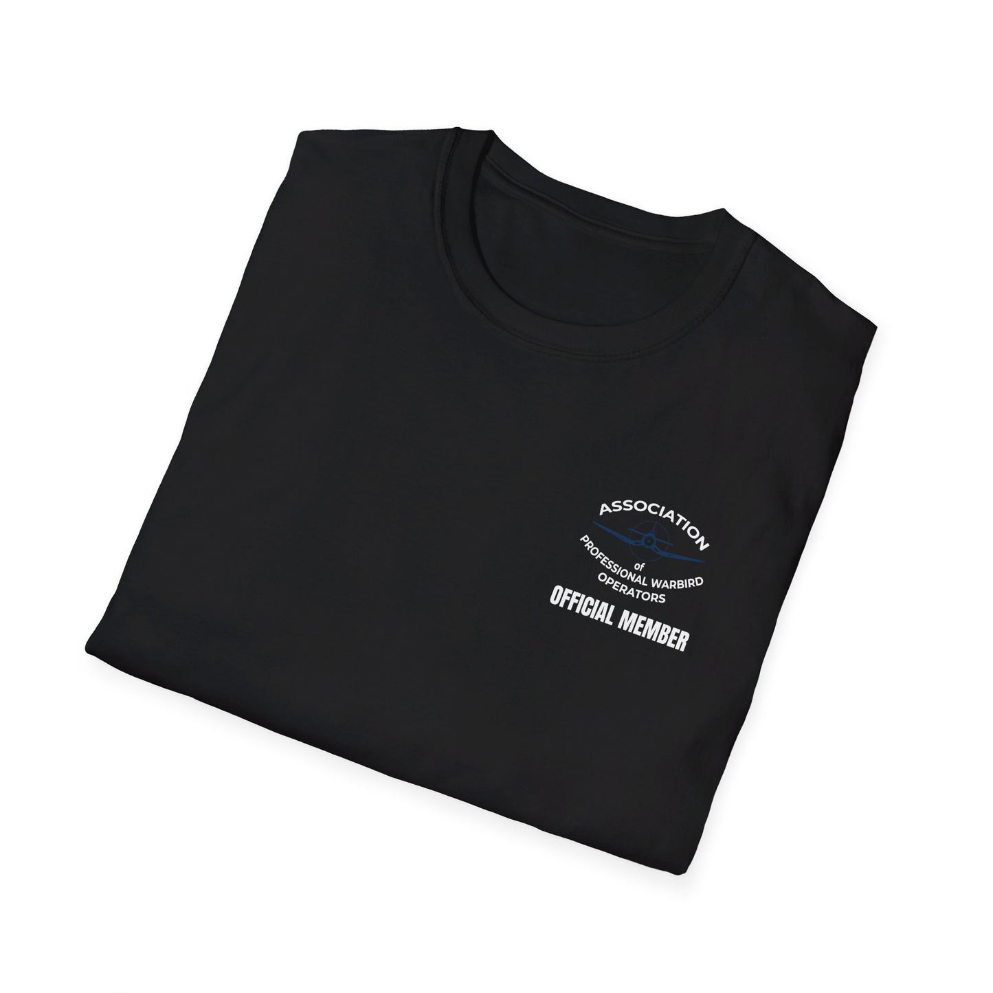 APWO P-40 Warhawk Member T-Shirt Unisex Softstyle T-Shirt