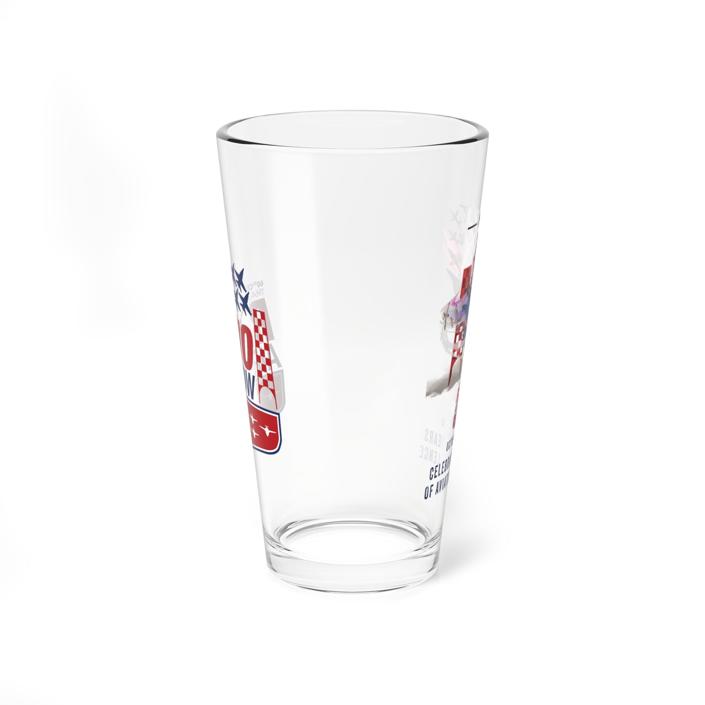 Reno Airshow Official Bar / Pint / Mixing Glass, 16oz