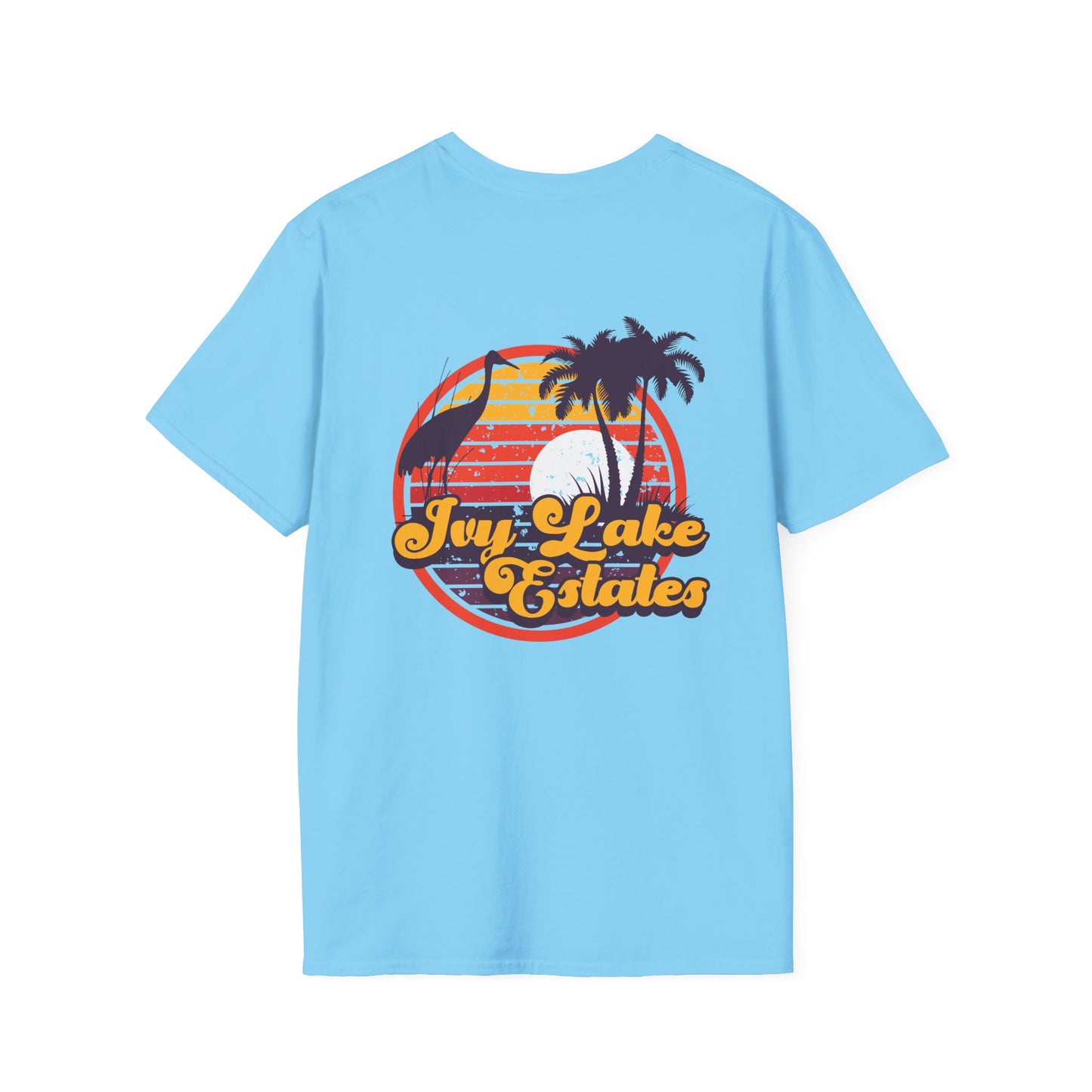 Ivy Lake Estates Resident Retro Unisex Softstyle T-Shirt