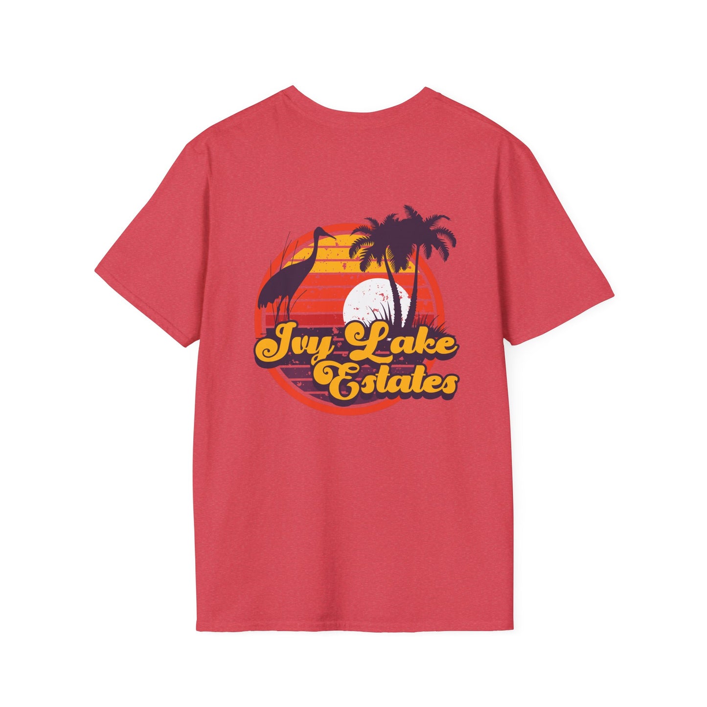 Ivy Lake Estates Resident Retro Unisex Softstyle T-Shirt