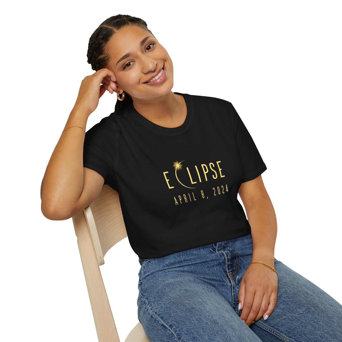 ECLIPSE CELEBRATION Super Soft Unisex Tri-Blend Crew Tee