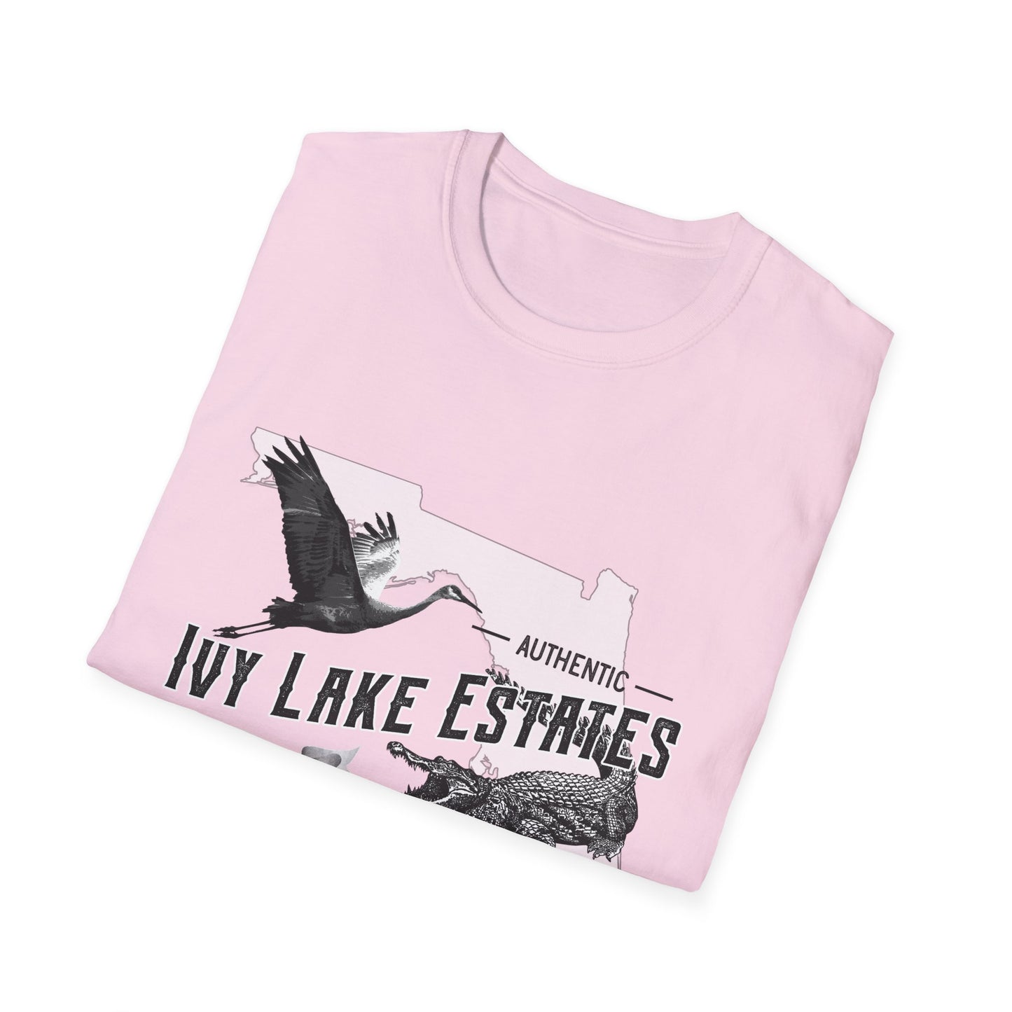 Ivy Lake Estates Resident Unisex Softstyle T-Shirt