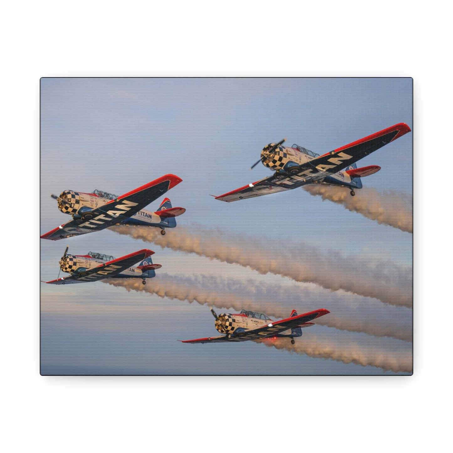 "TITAN Team Rising" Canvas Gallery Wrap