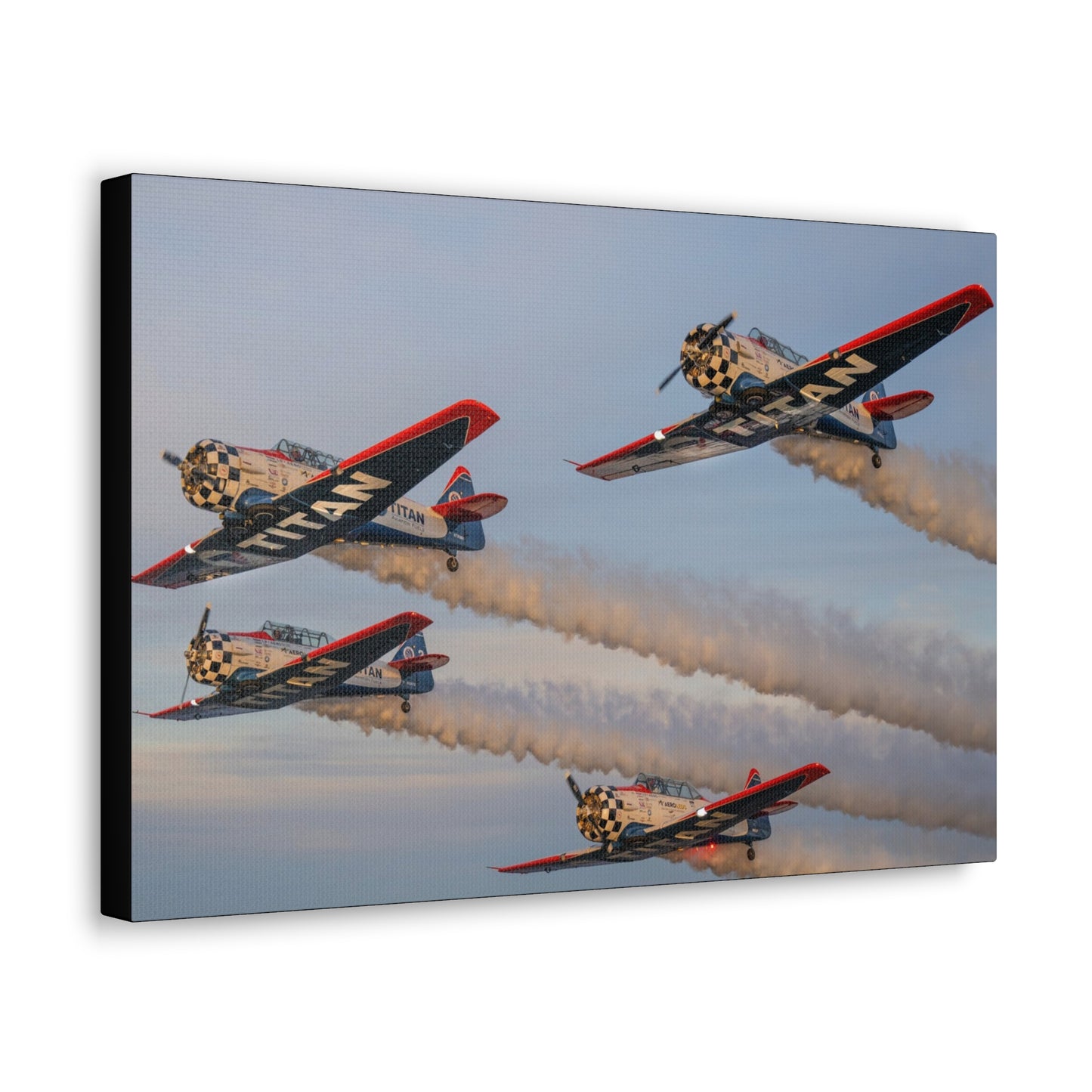 "TITAN Team Rising" Canvas Gallery Wrap