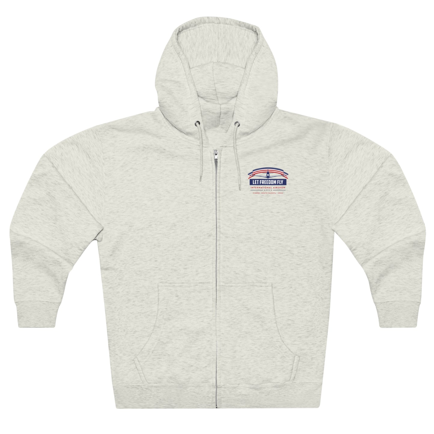 Let Freedom Fly International Airshow Unisex Zip Hoodie